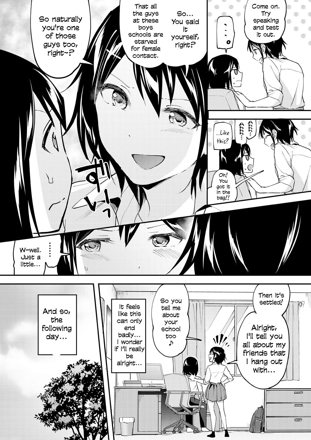 Joshikou No Hatsujou Onnatachi | The Lustful Maidens Of The All Girls School page 3 full