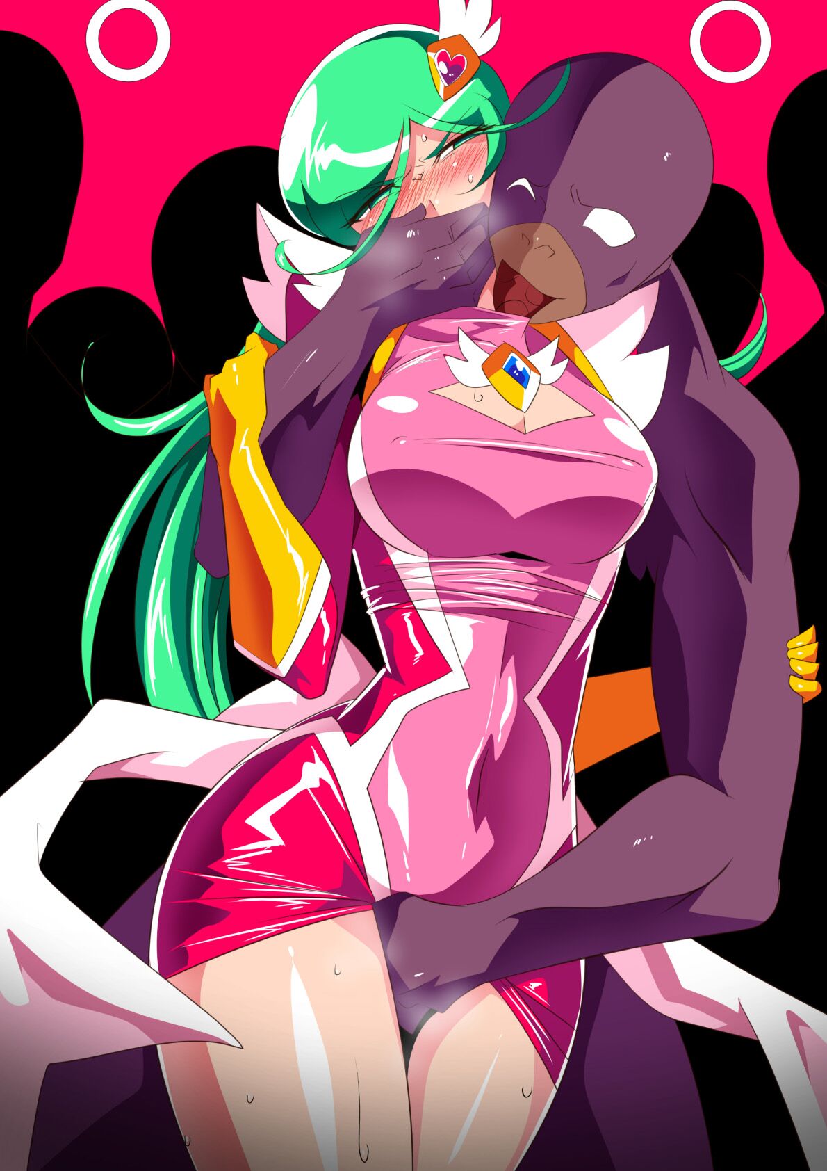 HEROINE LOSE 2 Psycho Lady Meteor Hen Psycho Power Heroine VS Kyousei Chikan Choukyou! page 2 full