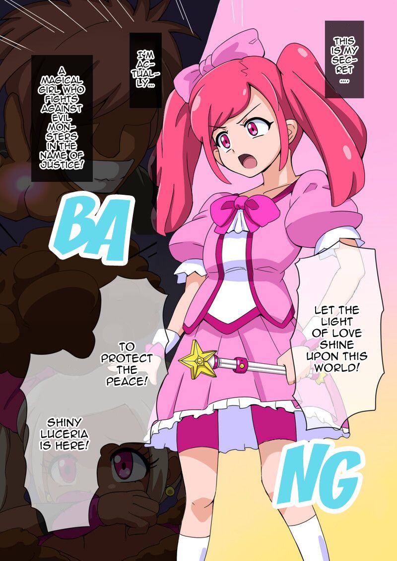 mega W magical girl comic page 2 full