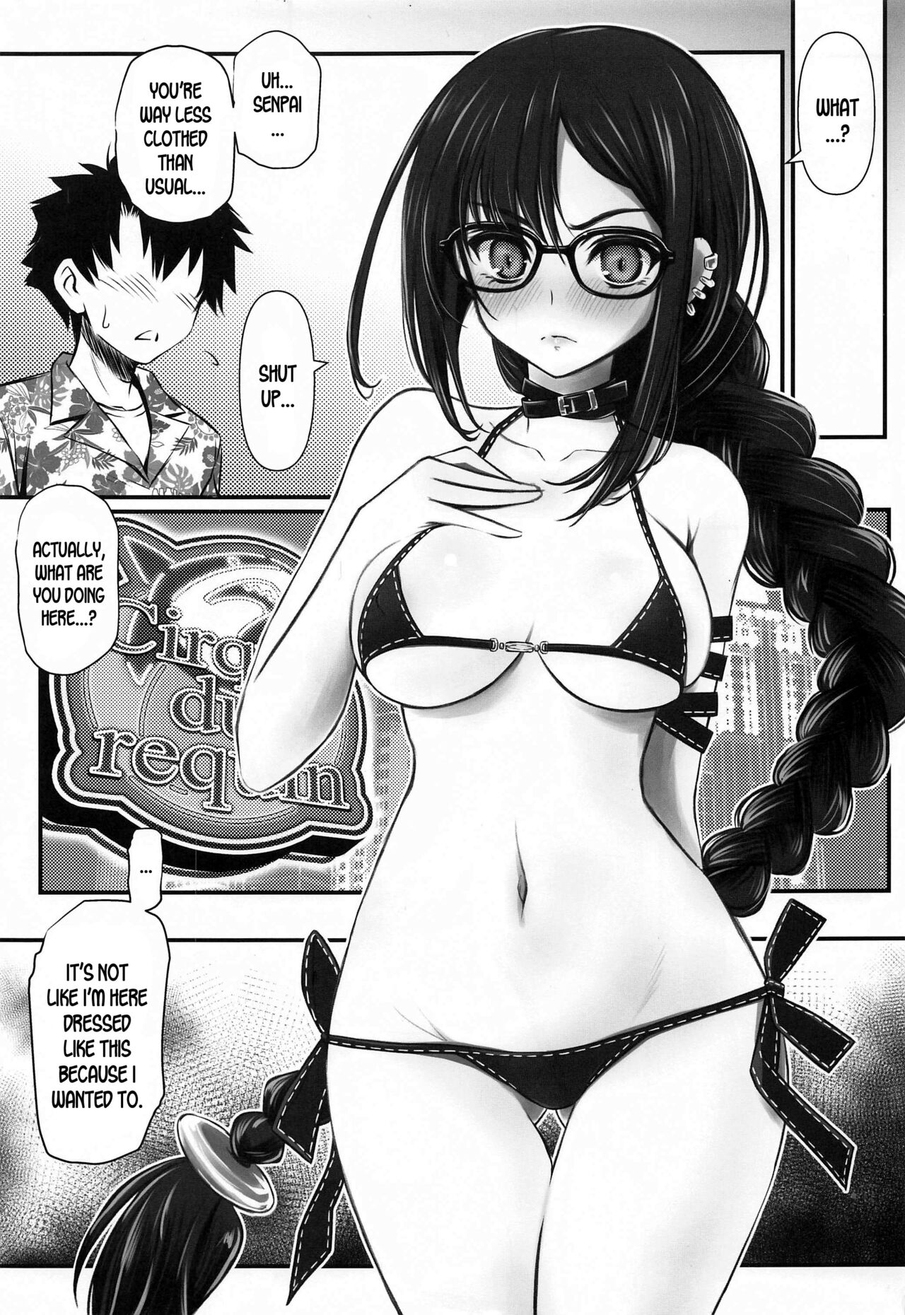 Megane Senpai Onee-chan - FGO Cute Glasses Sister page 2 full
