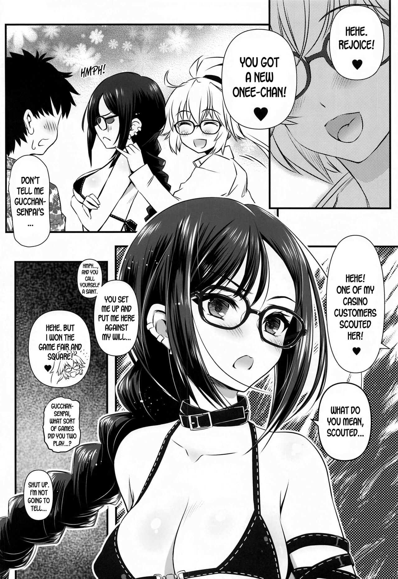 Megane Senpai Onee-chan - FGO Cute Glasses Sister page 3 full
