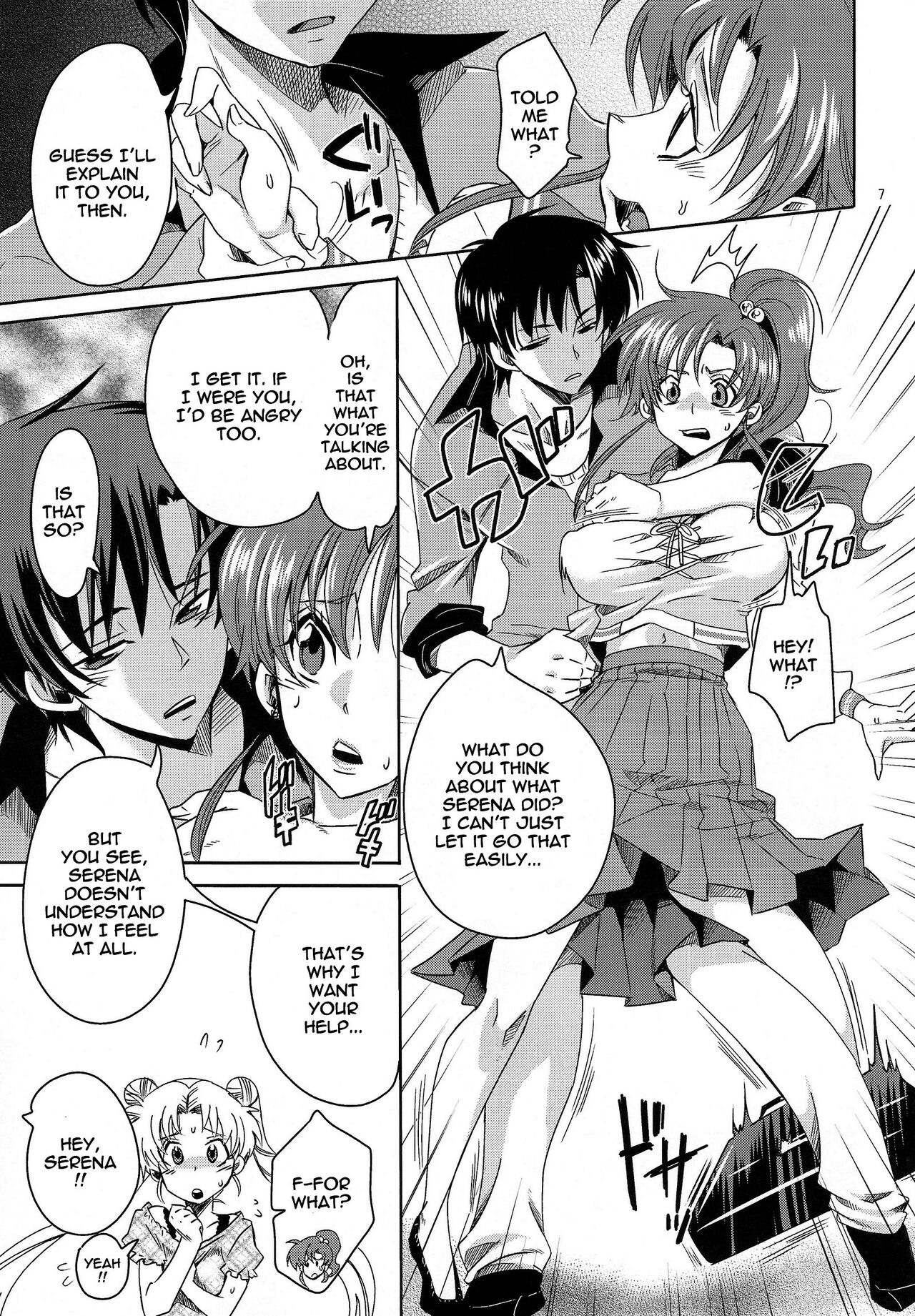 Bishoujo Senshi ni Oshioki! ~Gyaku NTR Hen~ | Punish the Pretty Sailor Soldiers ~Reverse NTR~ page 6 full