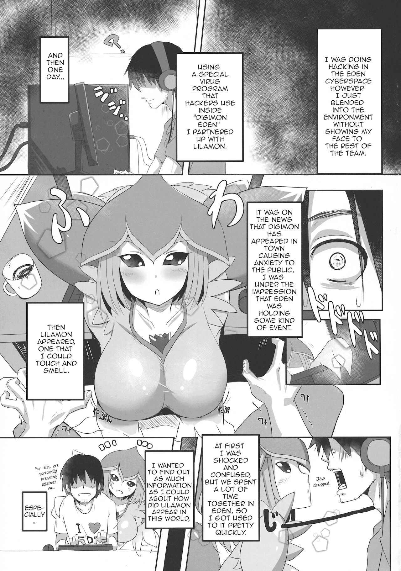 Lilamon to Icha Love Seiseikatsu | Lovey-Dovey Sex Life with Lilamon page 3 full