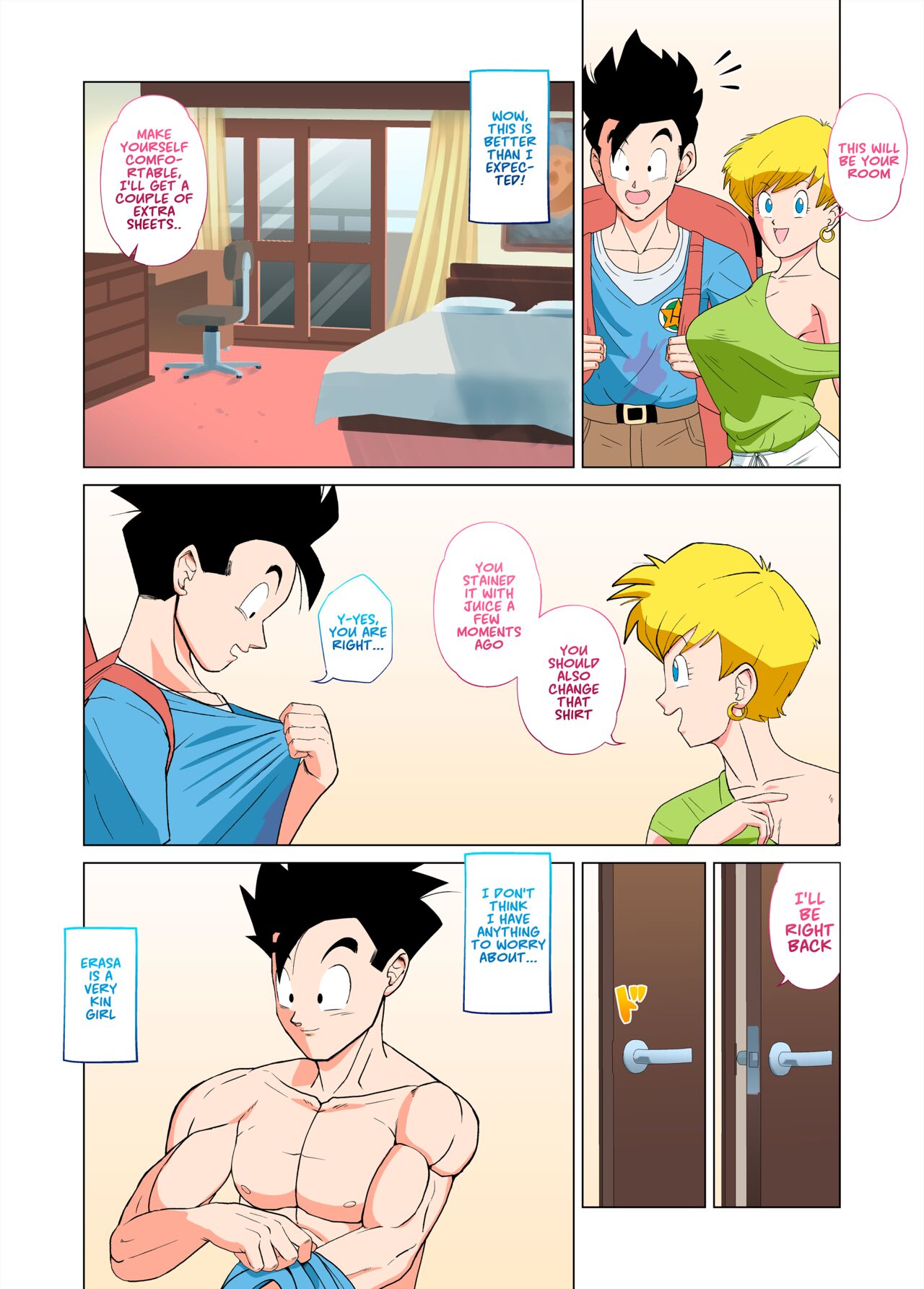 Gohan vs Erasa!   uncensored page 8 full