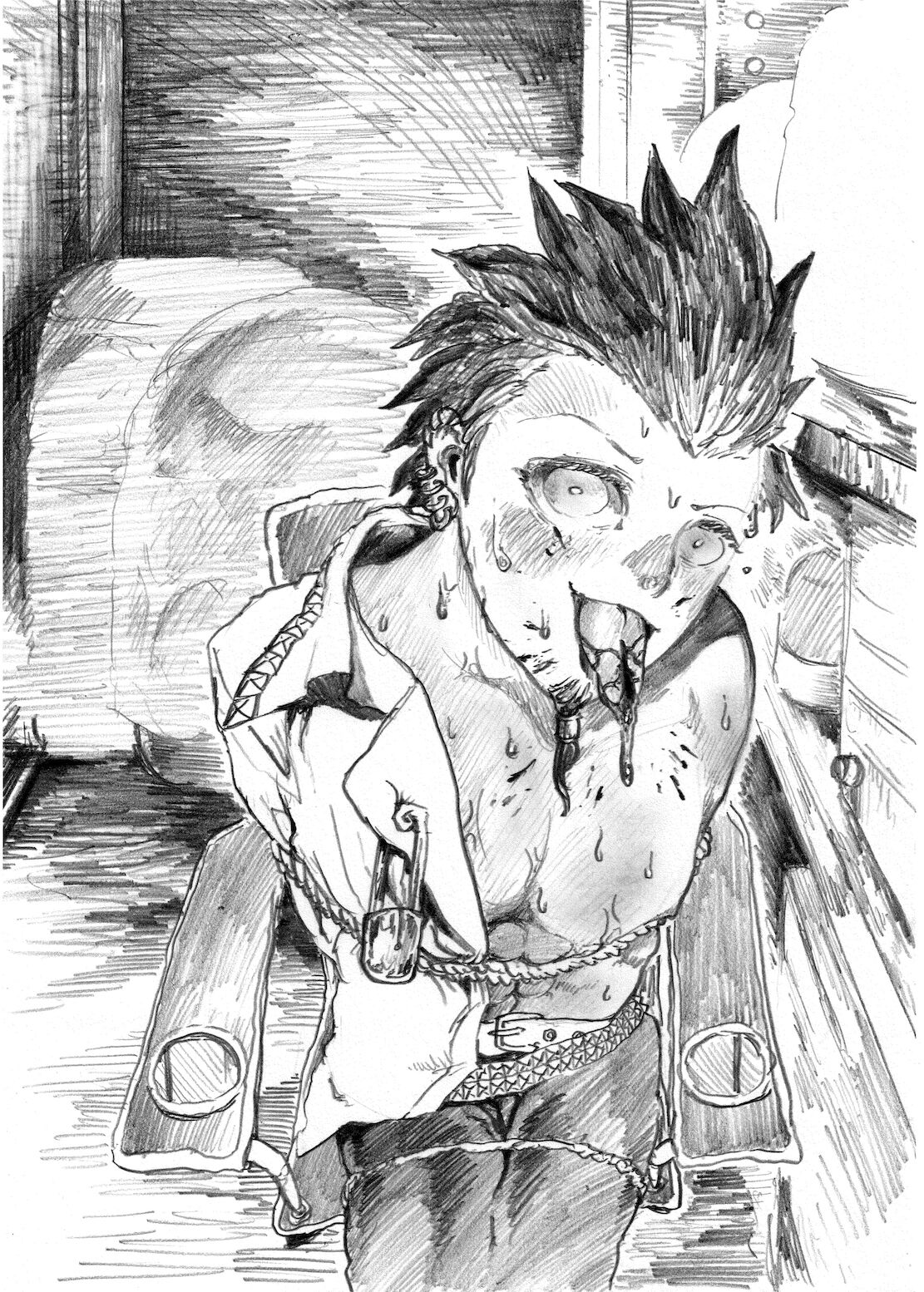 WEB Sairoku  'shed' Ishimaru Takaaki × Kuwata Reion page 5 full