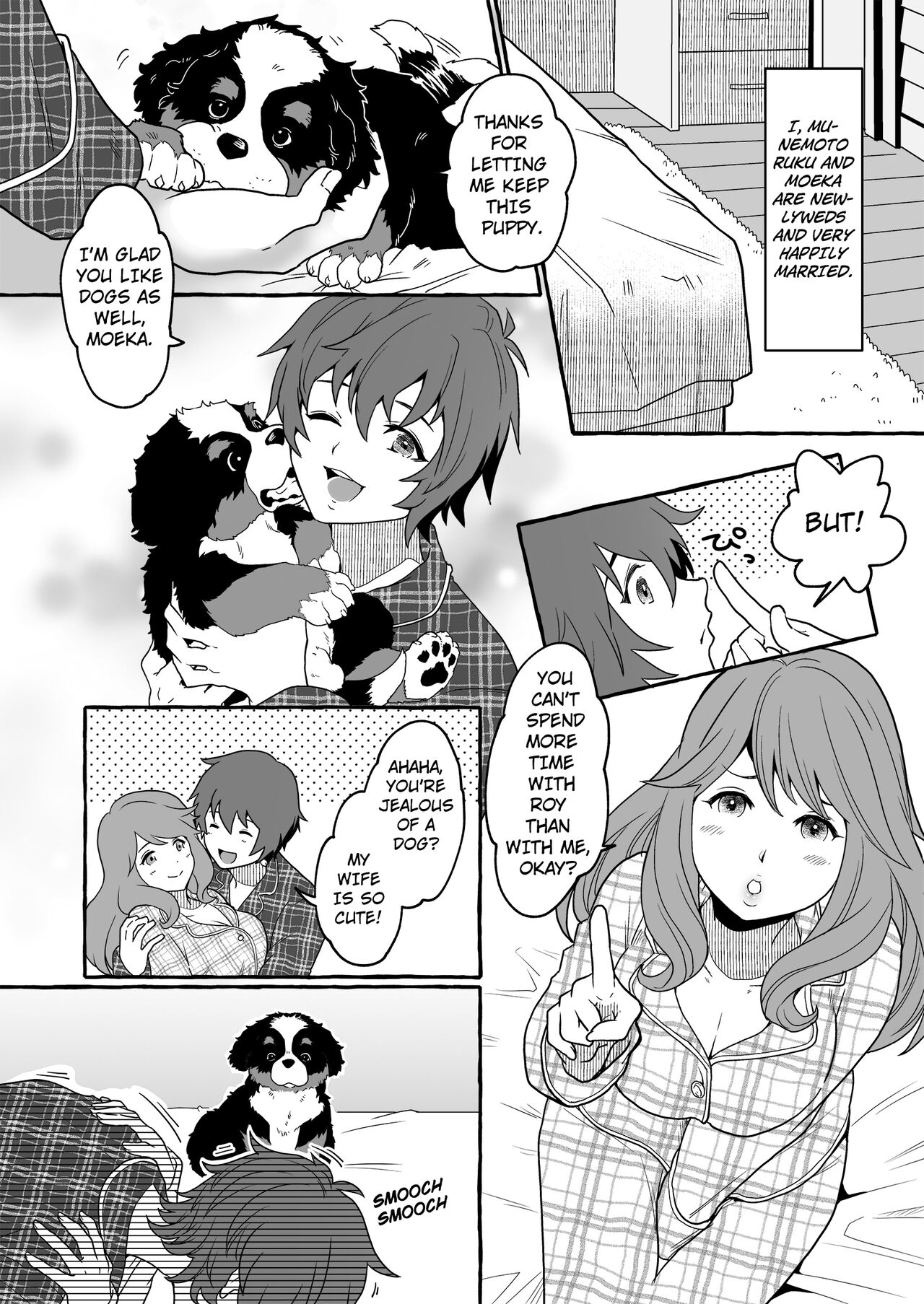 Oinu ni Metorareta Otoko 2 ~Fuufu de Inu no Dorei Ochi~ | The Man Who's Married to a Male Dog 2 ~The Fall of a Married Couple into a Dog's Slave~ page 2 full