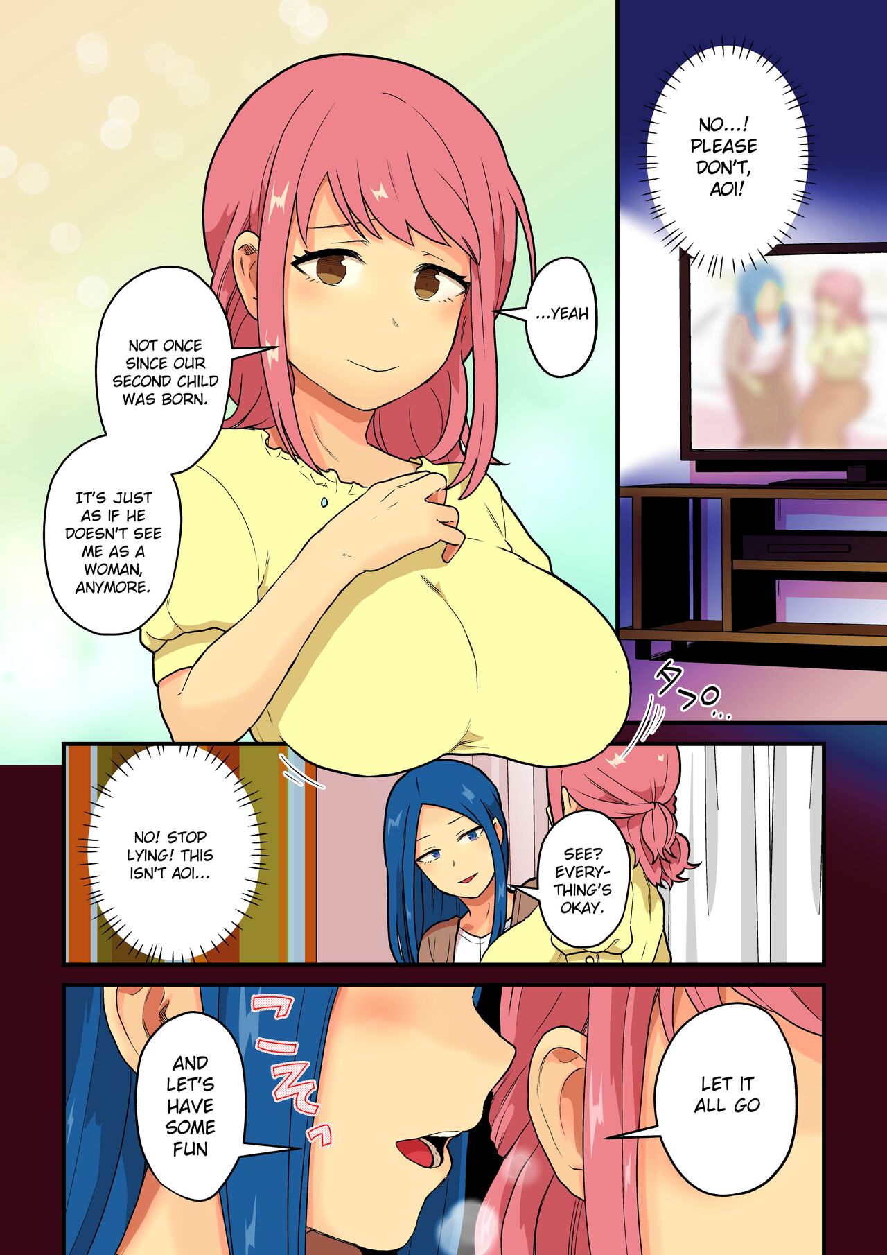 Hitozuma ga Kyokon Futanari ni Netorarete Kimeseku Haretsu Suru Hanashi page 6 full