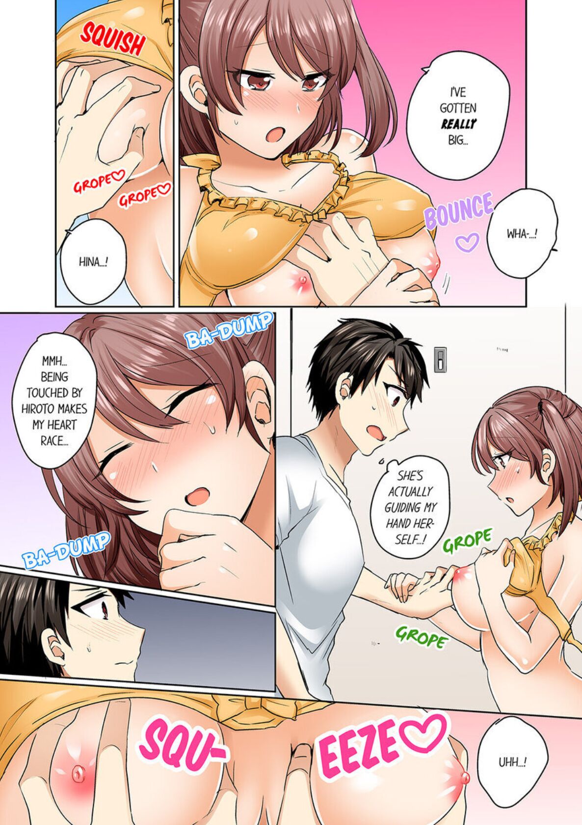 Mizugi ga Zurete... Haitteru! ~Porori ja Sumanai Danjo Kongou Synchro-bu~ 3 - My Swimsuit Slipped... And it went in!? A Mixed Synchronized Swimming Club with More Than Just Nip Slips in Store! ~ 3 page 4 full