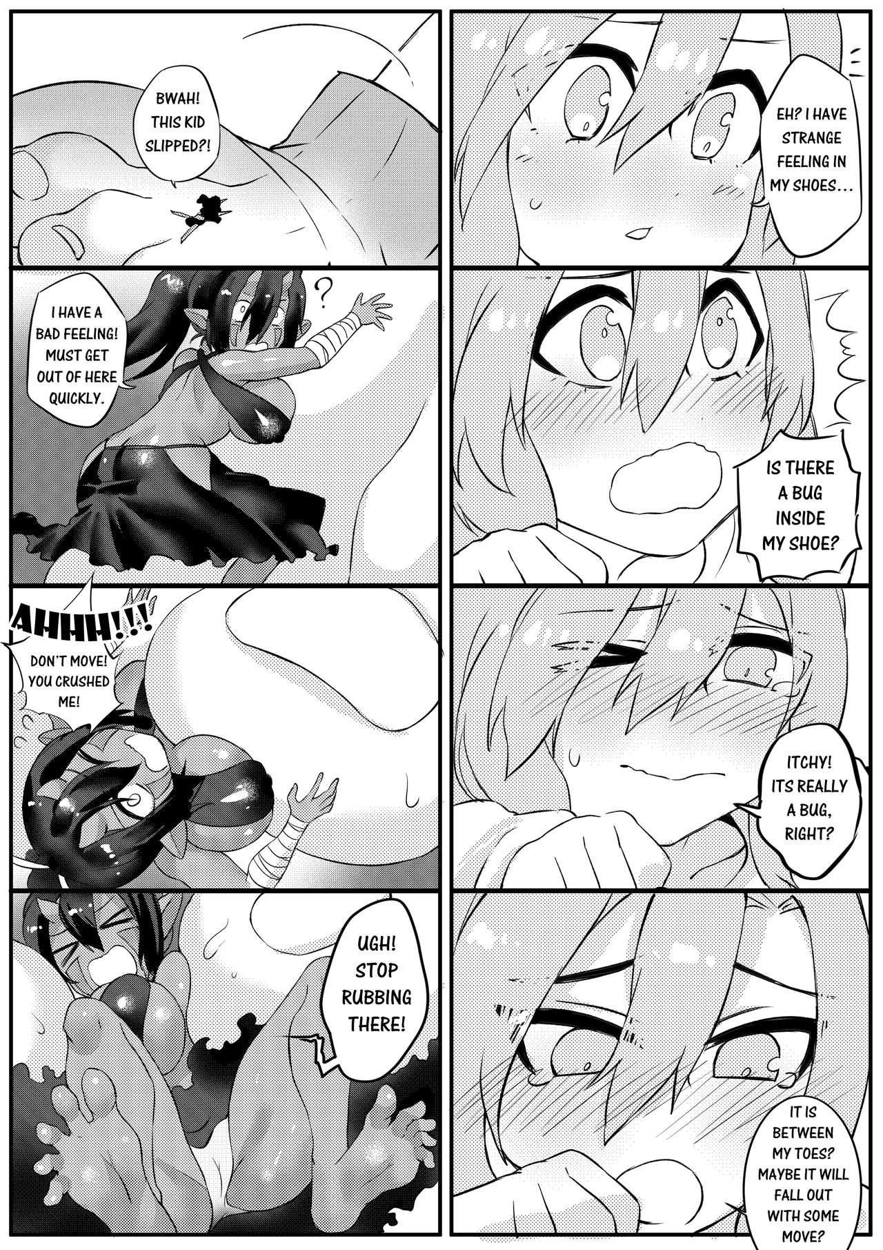 I'm Forced To Adventure With Titans & Dragons Live In My Shoes! page 10 full