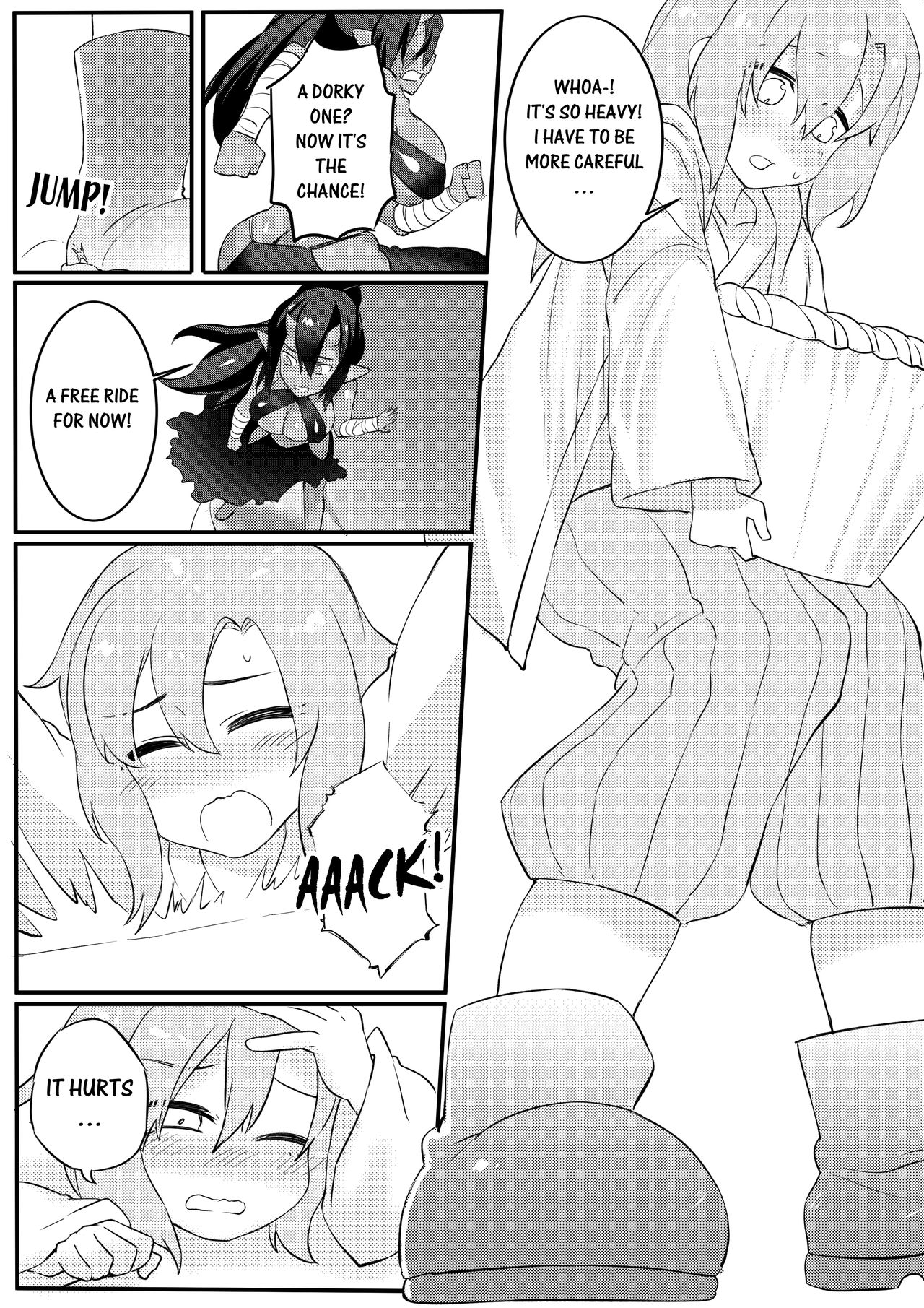 I'm Forced To Adventure With Titans & Dragons Live In My Shoes! page 9 full