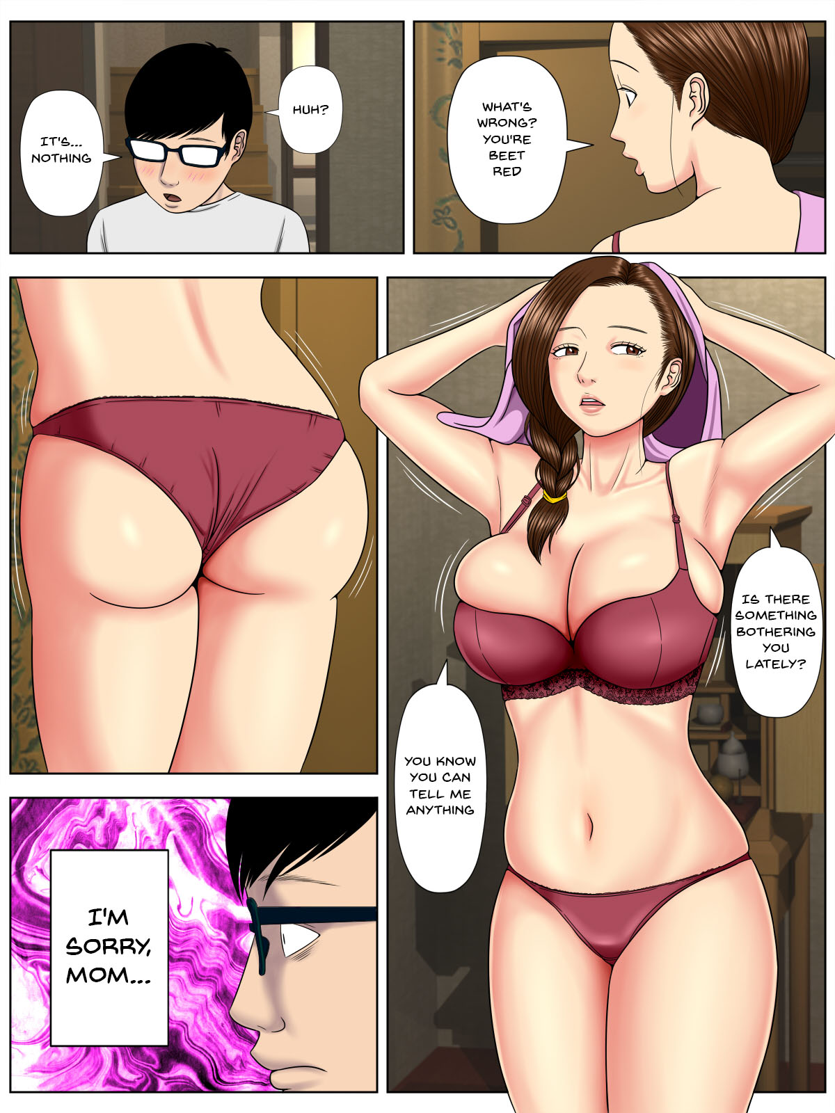 Sa.Ki.Ko.Sa.Re 3 ~ Saiai no Gibo ga Gesu Tannin ni Netorarete ~ | Sa.Ki.Ko.Sa.Re 3 ~My Beloved Step Mom Is Being Fucked By This Scumbag Teacher! page 6 full