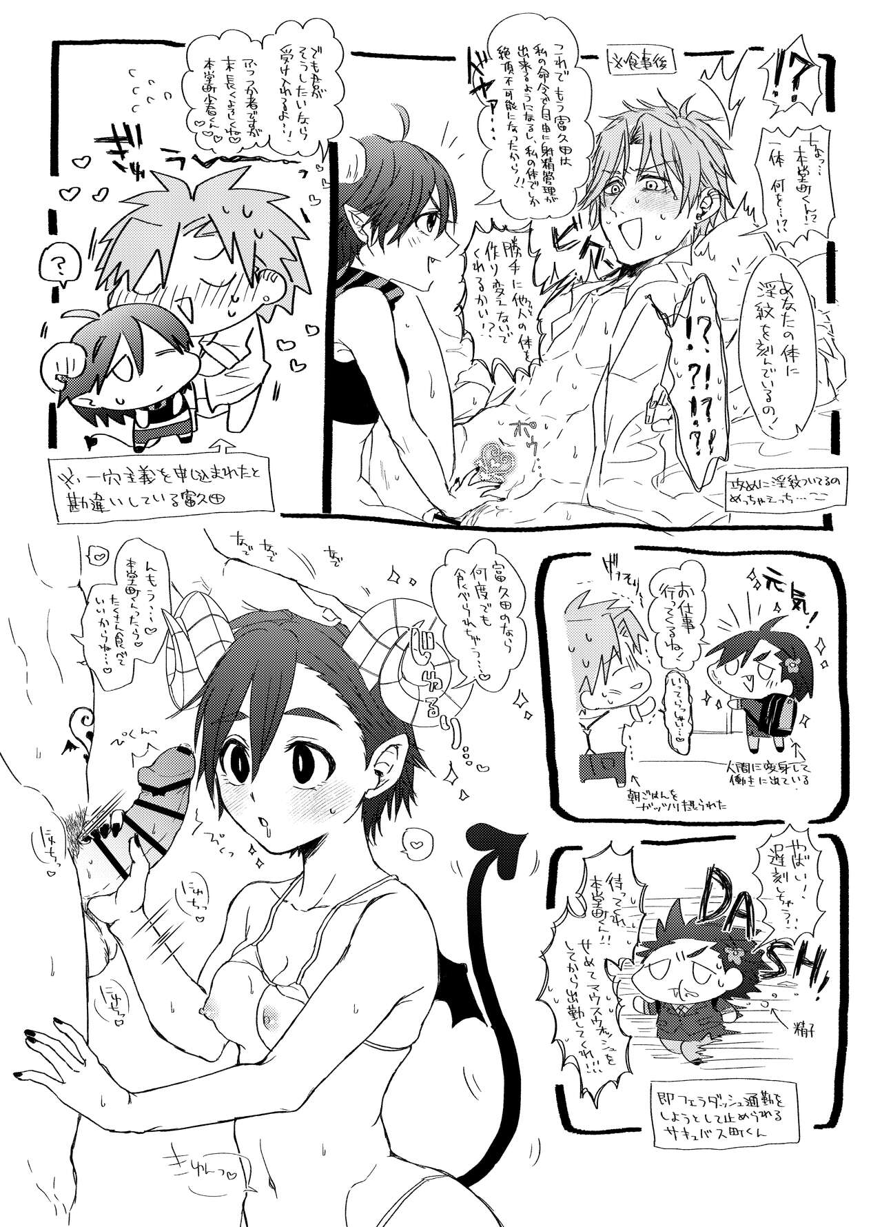 Fukuda to Succubus Hondoumachi-kun page 3 full