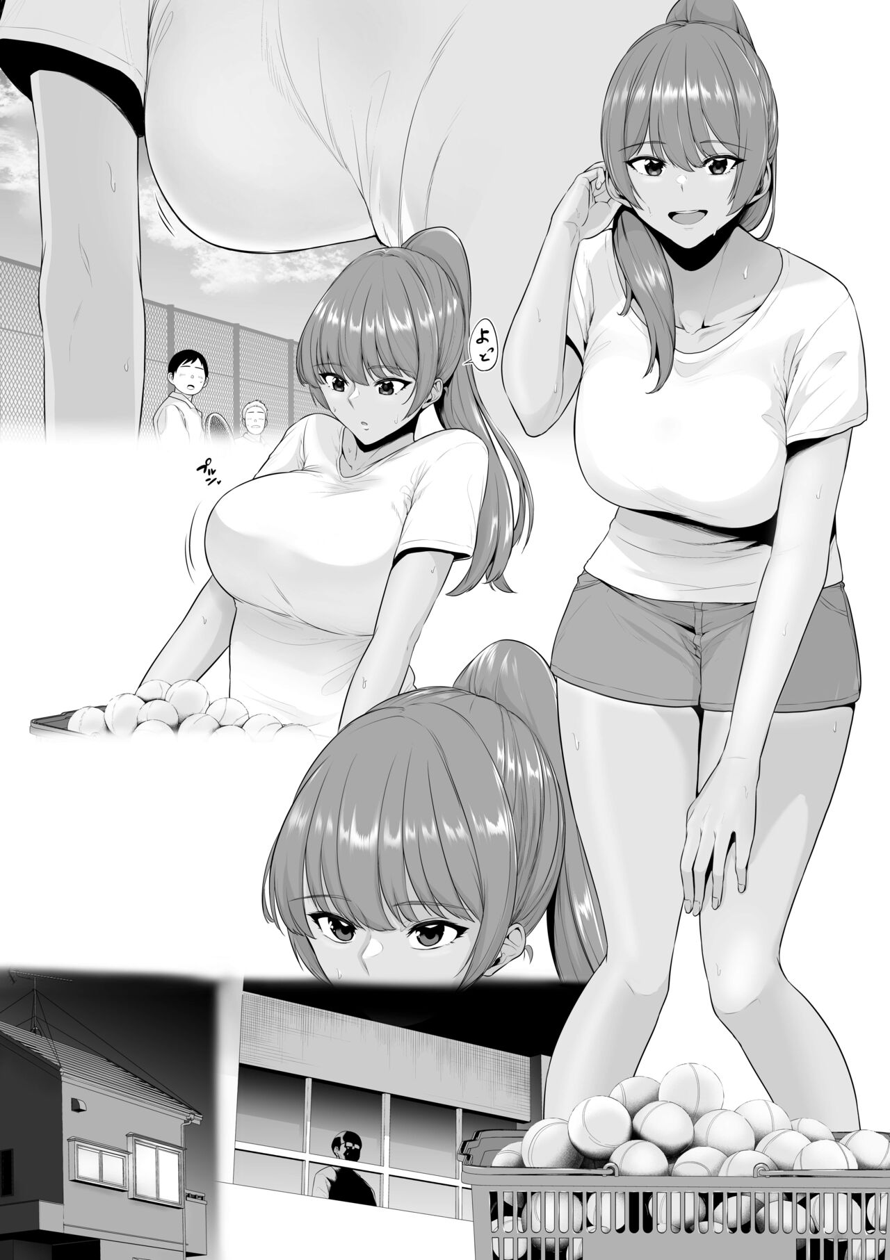 Kyonyuu Manager o Kairaku Choukyou de Otosu page 9 full