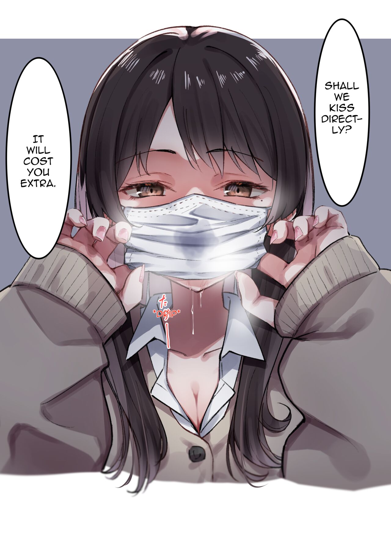 Mask JK to Berochuu | French Kiss with a Masked Female Student page 3 full