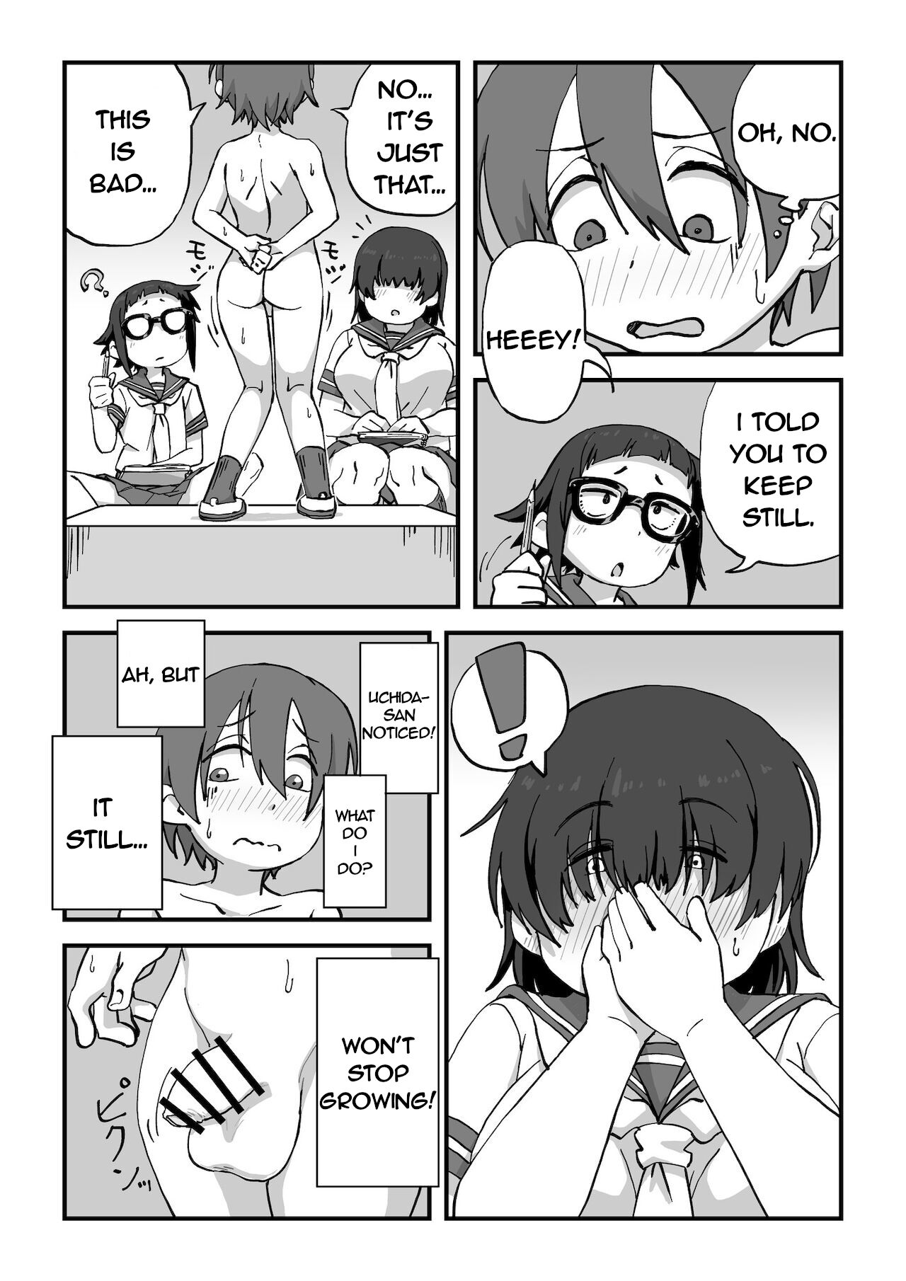 Boku wa Manken Senzoku Nude Model page 9 full