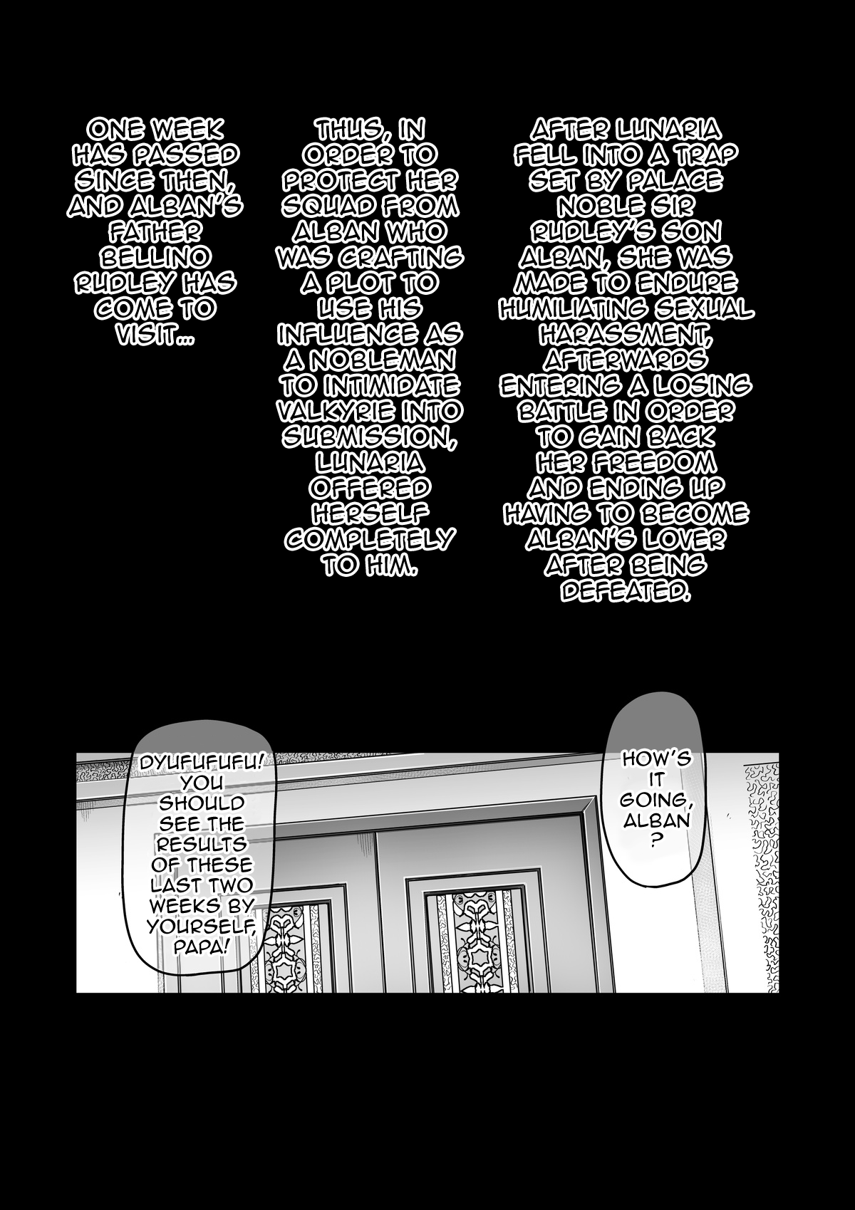 Touma Senki Cecilia IF Lunaria to Hentai Ouzoku no Wana ~Dappi Haizen Hen~ | Demon Slaying Battle Princess Cecilia IF Lunaria and the Trap of the Perverted Royal Family ~Feces Serving Edition~ page 2 full
