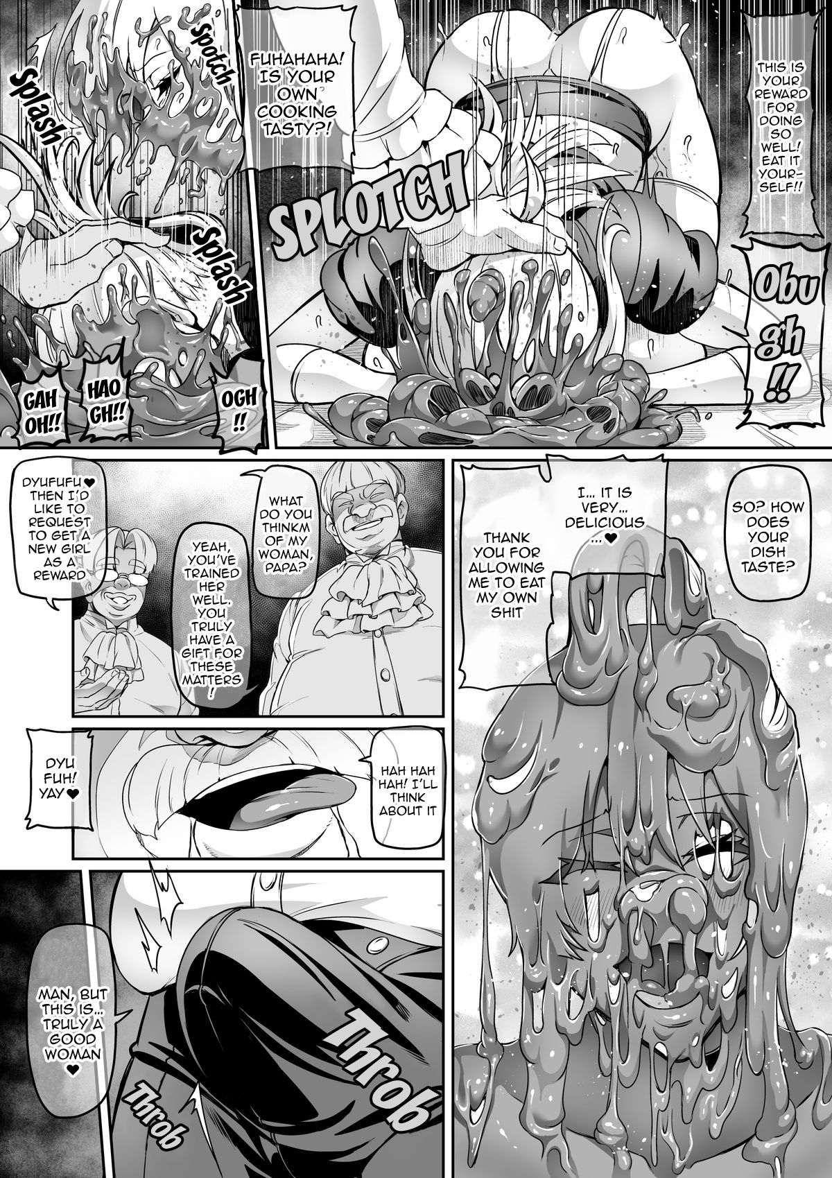Touma Senki Cecilia IF Lunaria to Hentai Ouzoku no Wana ~Dappi Haizen Hen~ | Demon Slaying Battle Princess Cecilia IF Lunaria and the Trap of the Perverted Royal Family ~Feces Serving Edition~ page 5 full