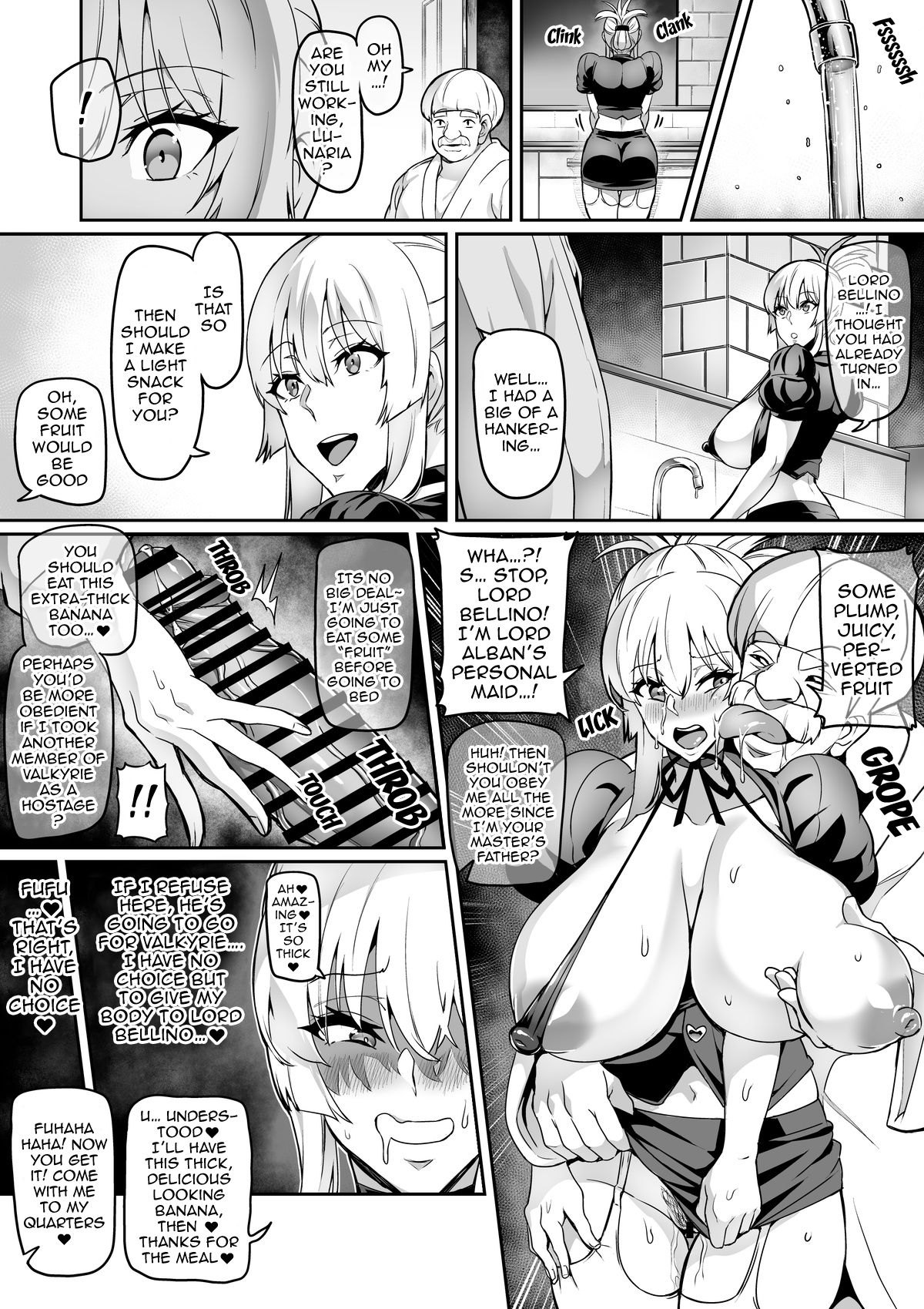 Touma Senki Cecilia IF Lunaria to Hentai Ouzoku no Wana ~Dappi Haizen Hen~ | Demon Slaying Battle Princess Cecilia IF Lunaria and the Trap of the Perverted Royal Family ~Feces Serving Edition~ page 7 full