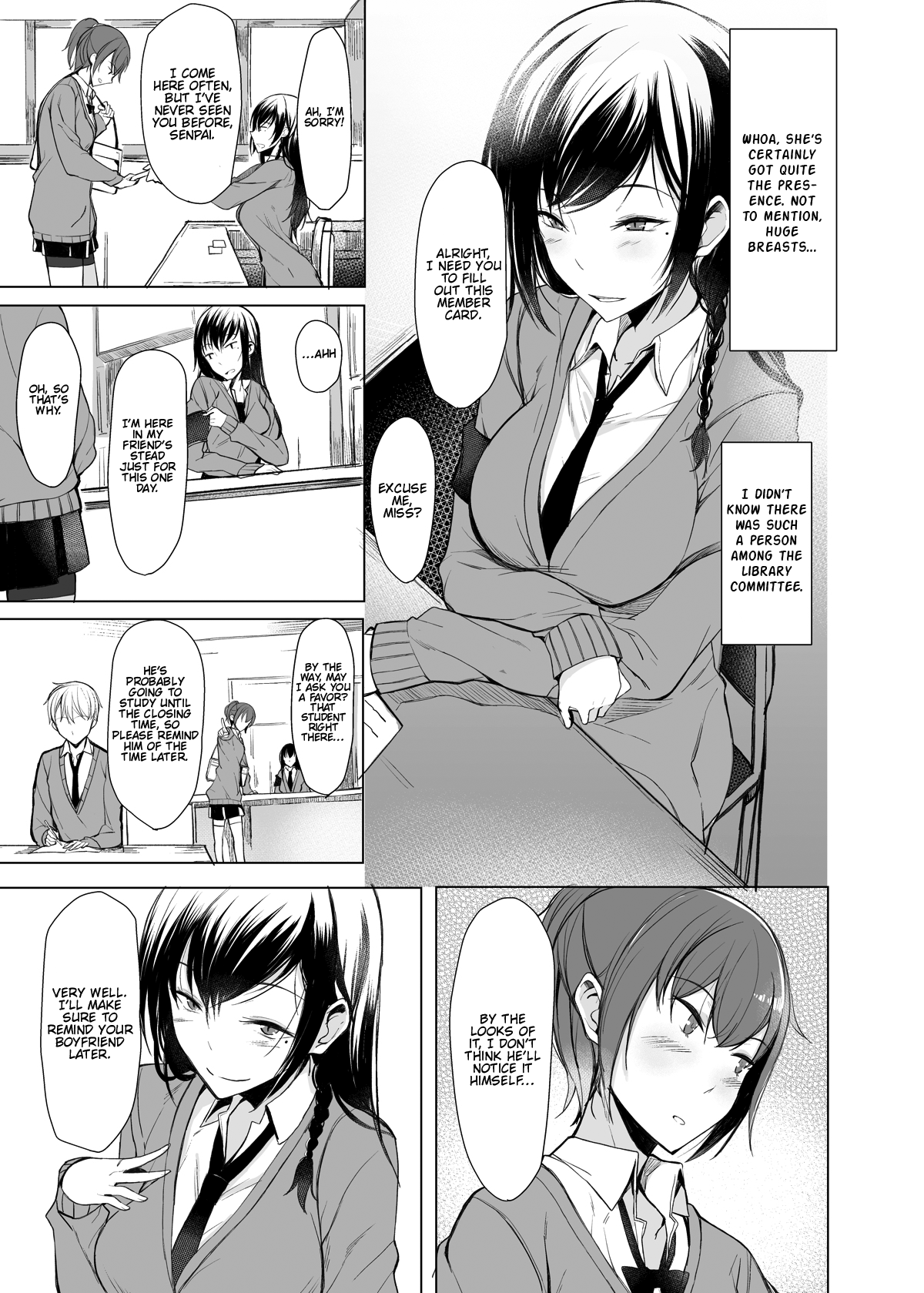 Mishiranu Senpai ni Osowareru Hon | A Book About Me Getting Assaulted By An Unfamiliar Senior page 4 full