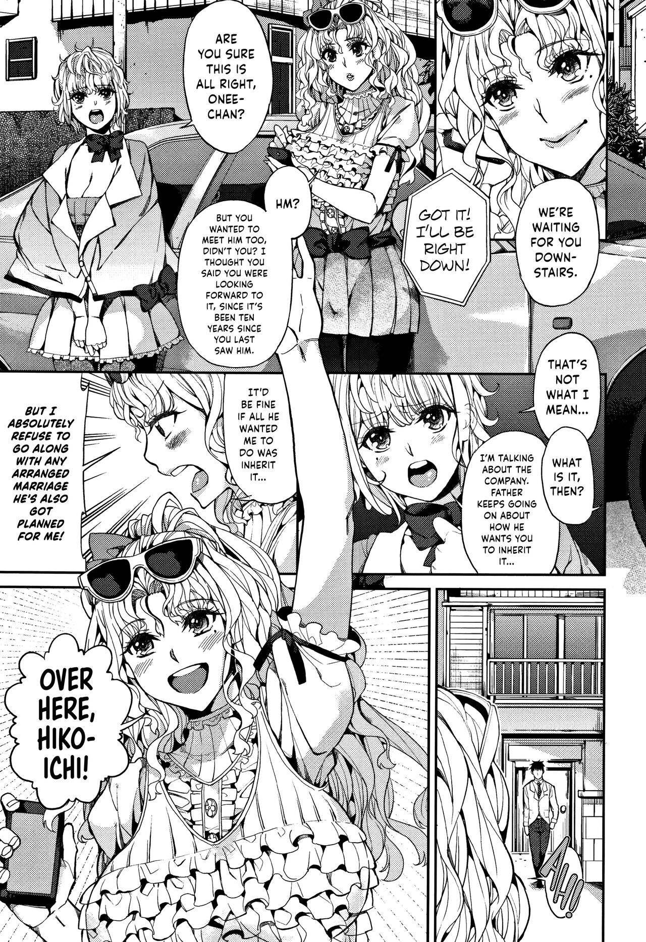 Sankaku Kankei | Love Triangle page 1 full