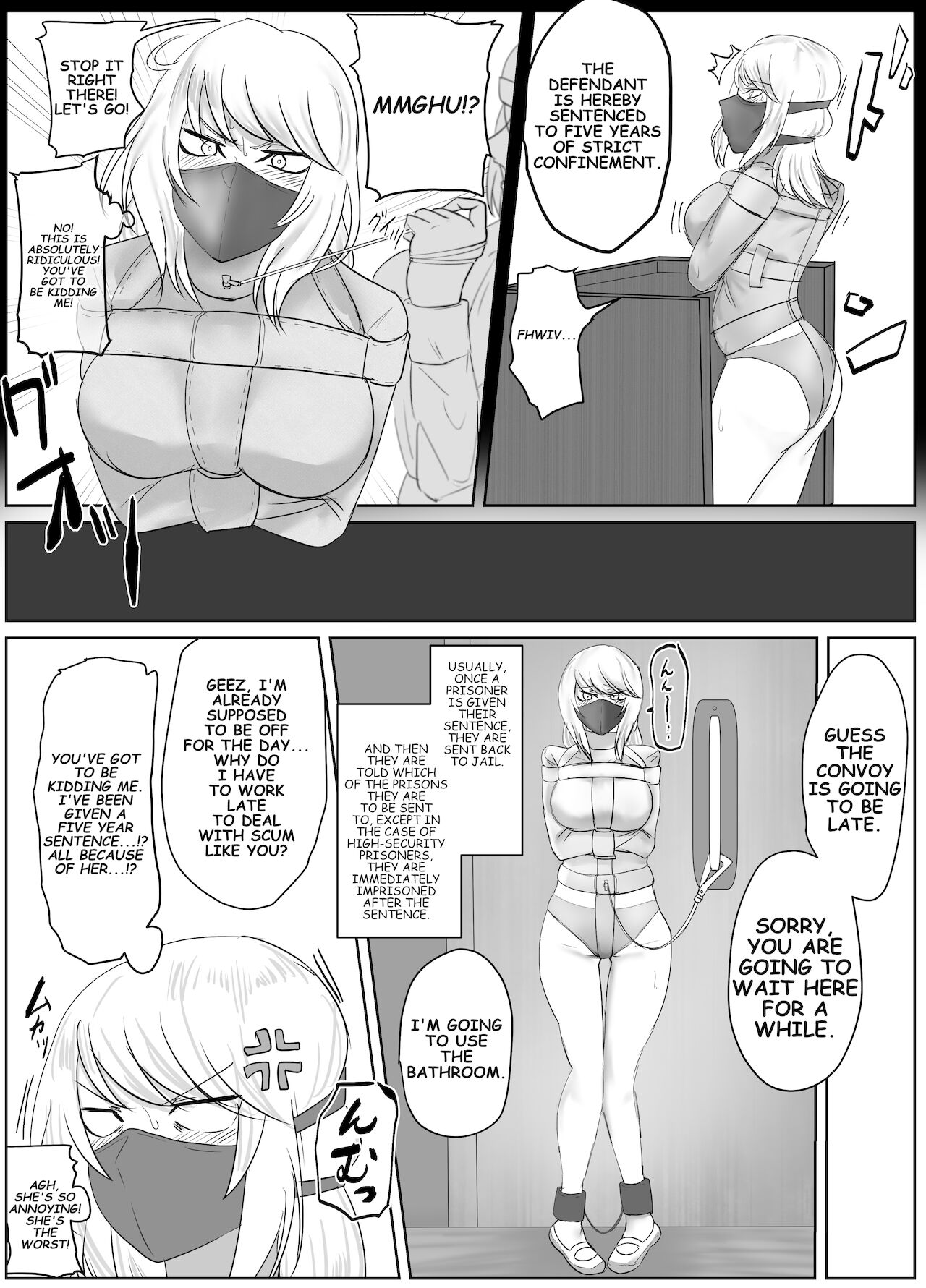 DELINQUENT GIRL ON THE RUN! page 6 full