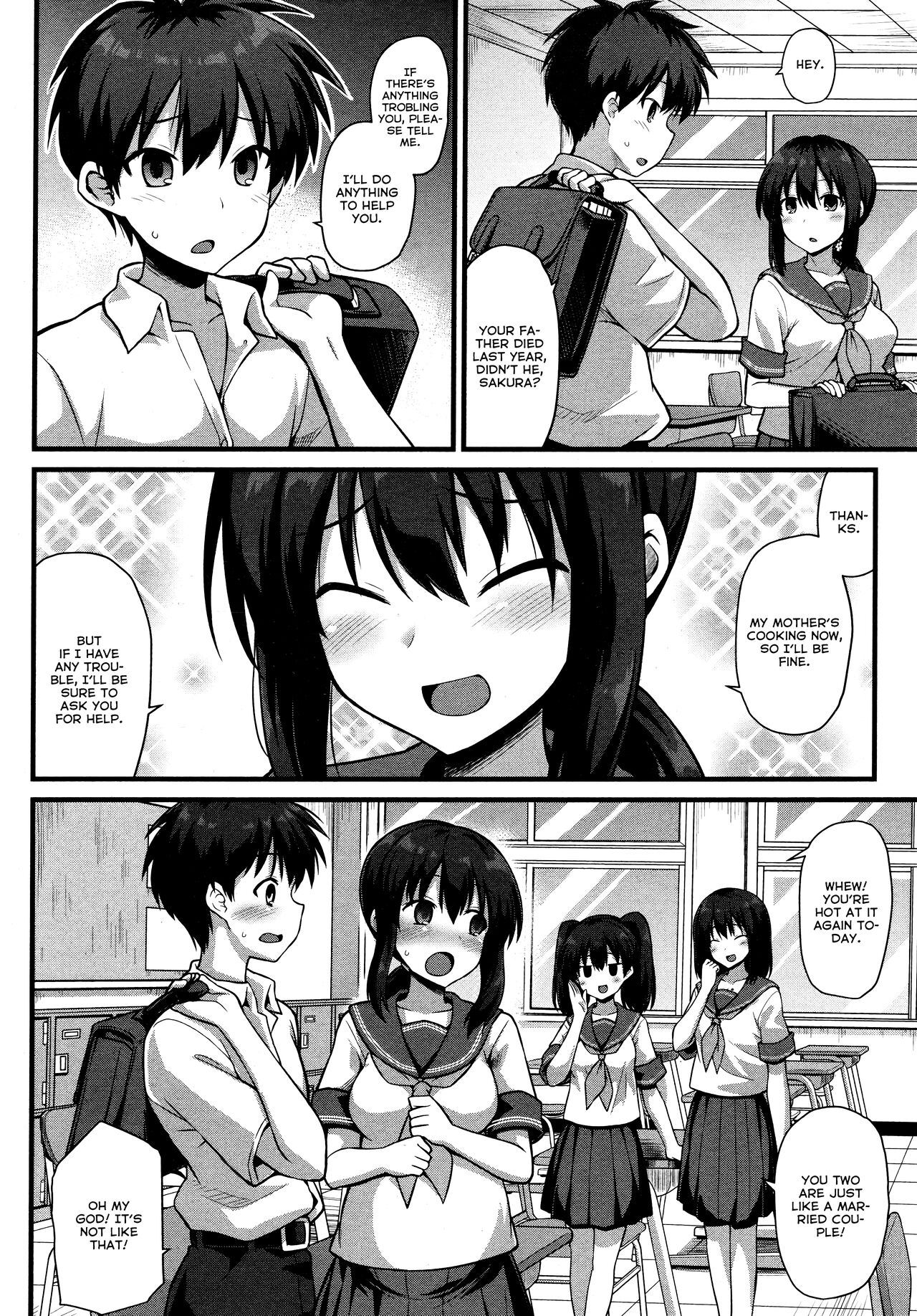 Sakura-chan-chi no Oyakodon page 2 full