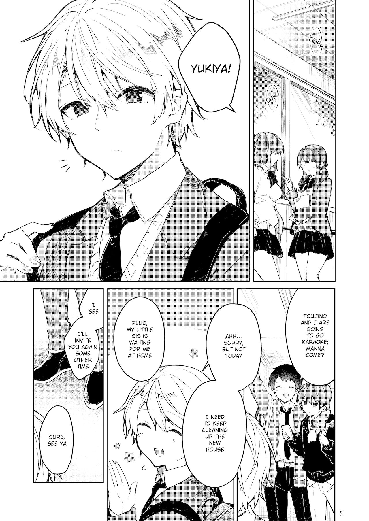 Kyou kara Waruiko. | I'll Be a Bad Kid From Now On. page 4 full