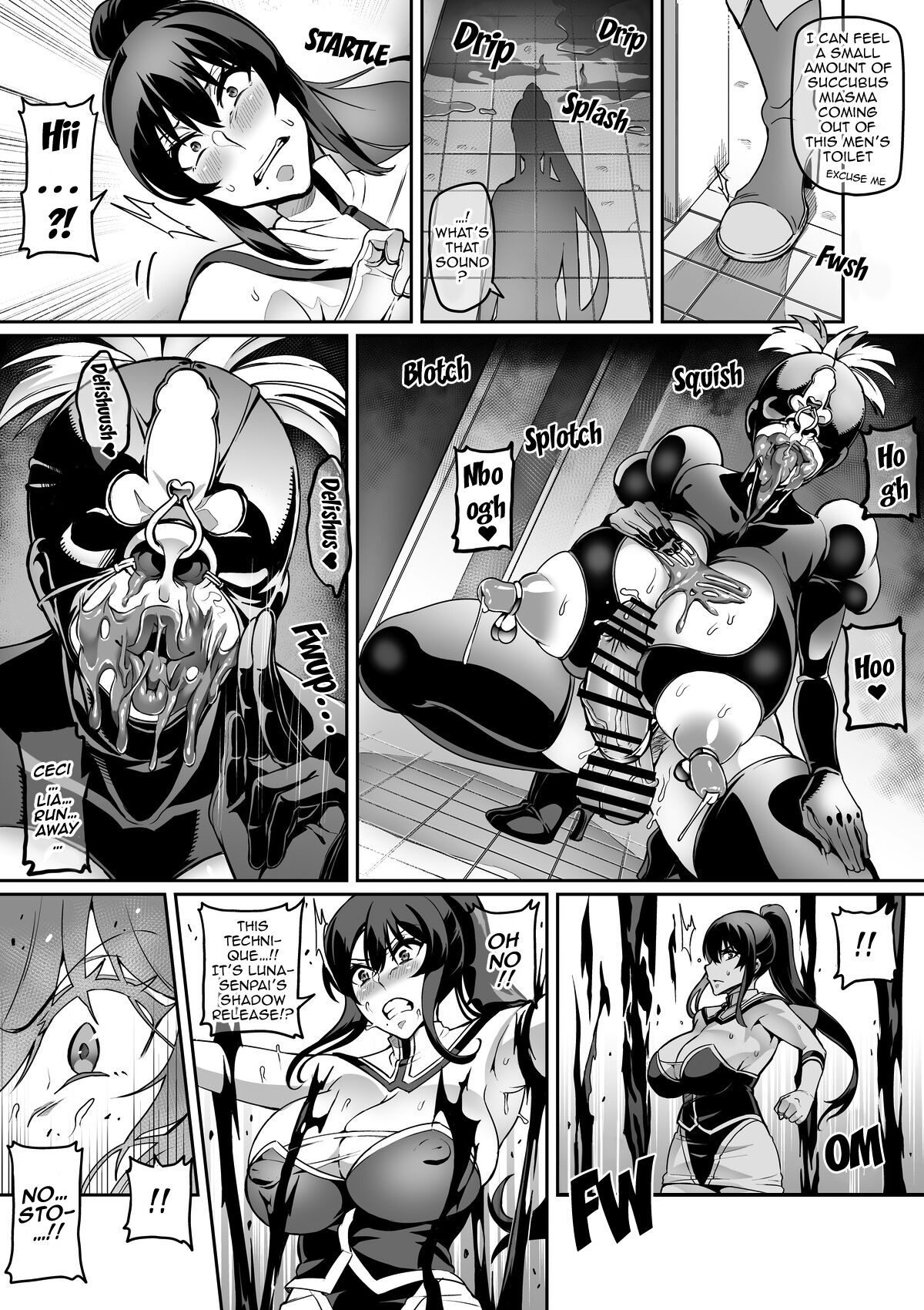 Touma Senki Cecilia IF Lunaria to Hentai Ouzoku no Wana ~Shuuaku Kaizou Hen~ | Demon Slaying Battle Princess Cecilia IF Lunaria and the Trap of the Perverted Royal Family ~Ugly Remodeling Edition~ page 8 full