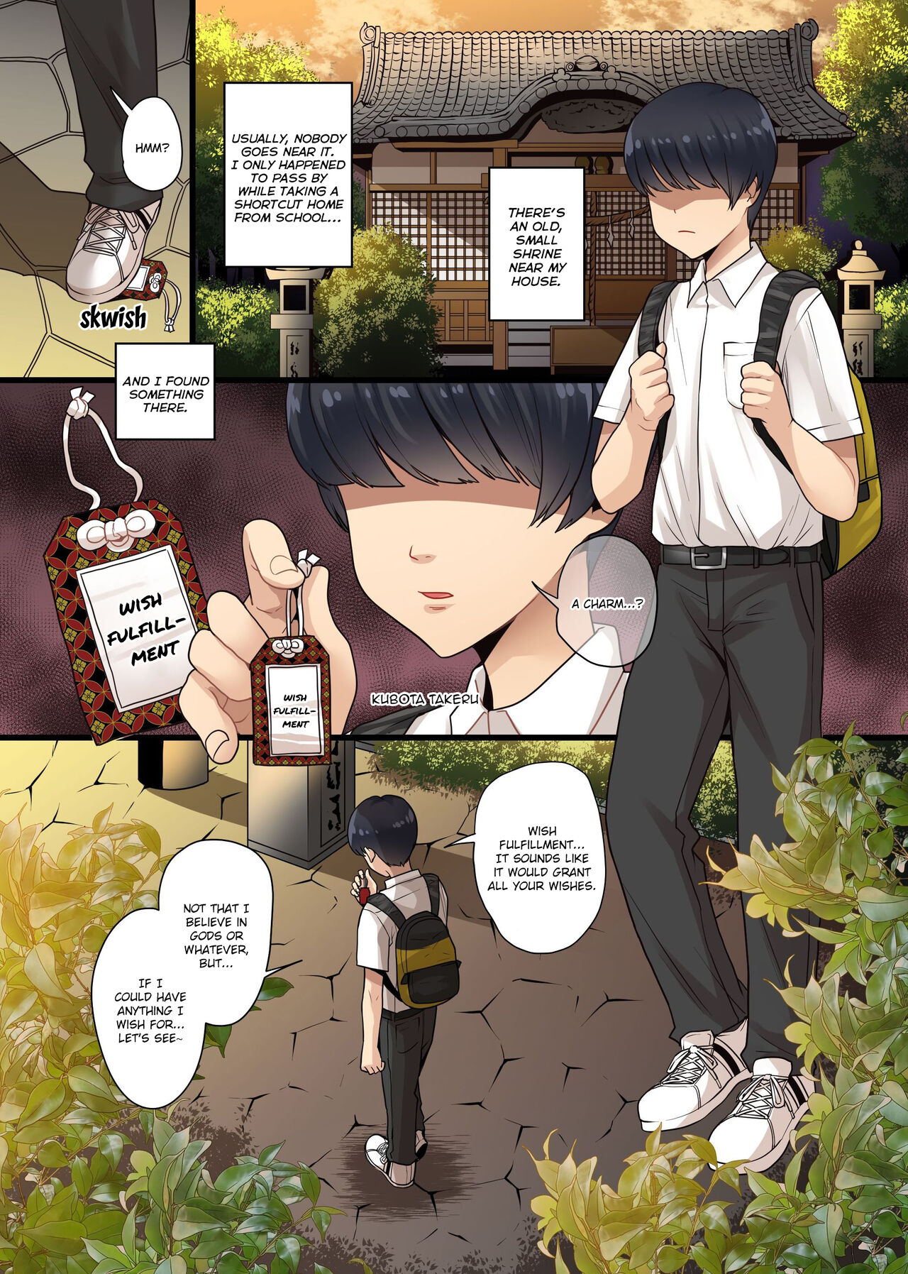 Eroi Negai ga Kanaimasu! Genjitsu Settei ga Kaerechau Omamori de Class no Bakunyuu mo Tannin no Kentsuana mo Gal mo Gakuenchuu no Joshi o Zenin Onaho-ka page 3 full