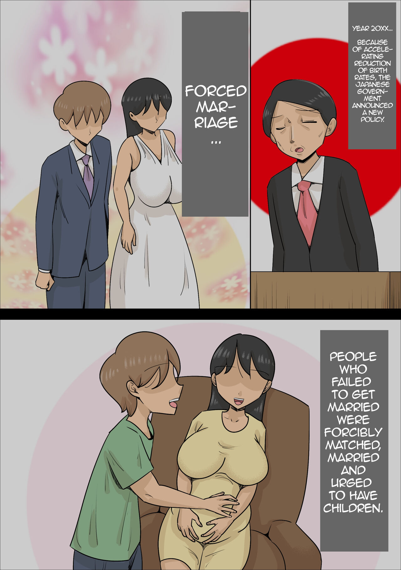 Kyouseiteki ni Jukujo to Kekkon Kozukuri Saserareru Watashi no Kareshi | My Boyfriend is Forced to Marry an Older Woman and Have a Child with Her page 2 full