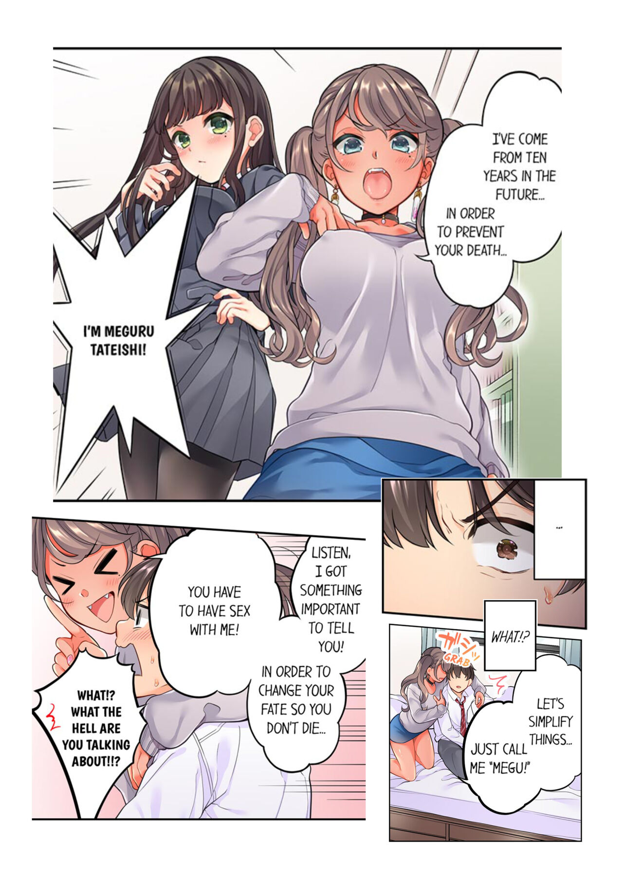 10-nen Mae kara Irete Hoshikute. ~ Junshin Gyaru wa Mirai kara kita Osananajimi | My Friend Came Back From the Future to Fuck Me page 7 full