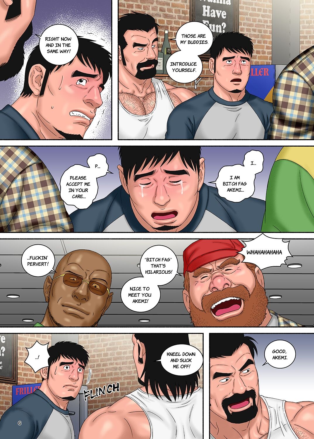 COCKSUCKER Dachi no Oyaji ni Mesu ni Sarete 3 | COCKSUCKER I Got Turned into My Best Friend's Father's Bitch 3 page 7 full