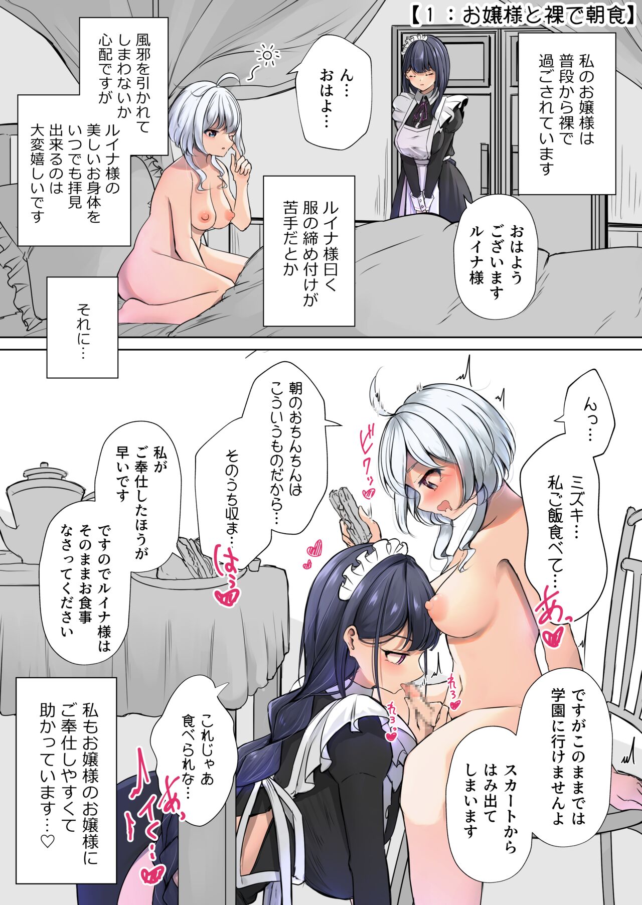 Watashi no Ojou-sama wa Futanari Razoku page 2 full