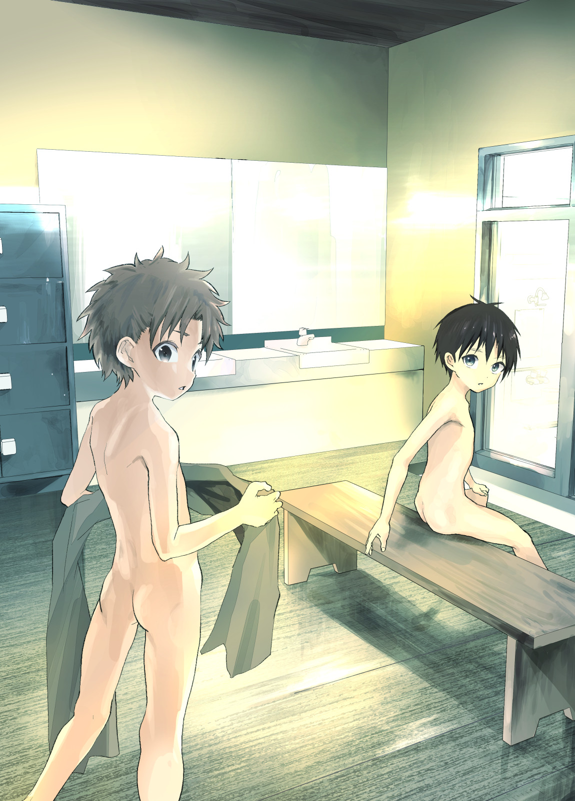 Ibasho ga Nai node Kamimachi shite mita Suterareta Shounen no Ero Manga Ch. 17 page 2 full