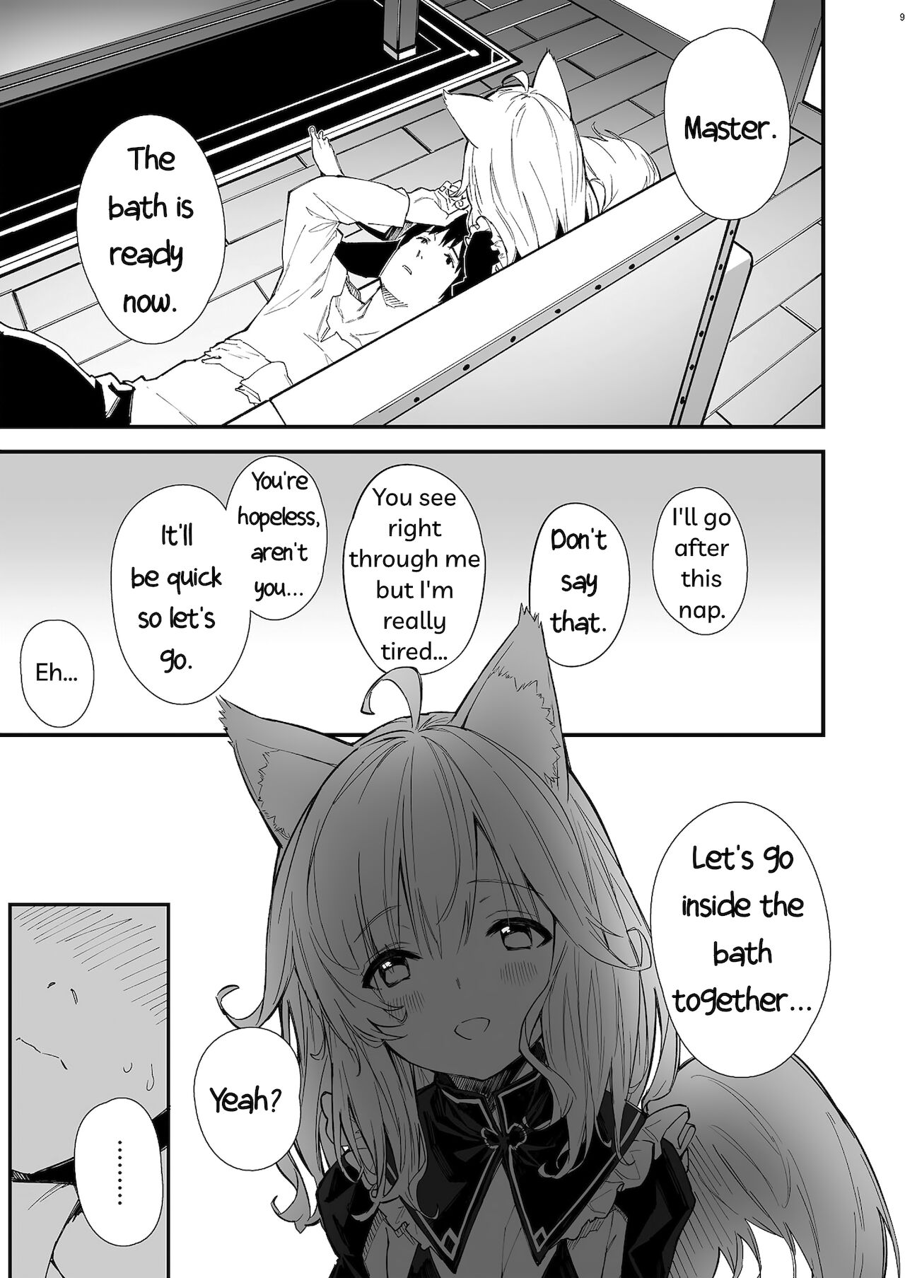Kemomimi Maid to Ichaicha suru Hon | A Book about making out with a Kemonomimi Maid page 7 full