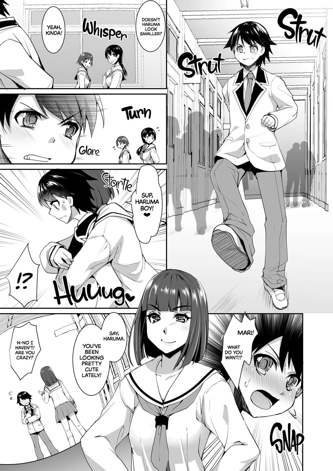 Joseika Kareshi o Hazukashimechae! | Boyfriend to Girlfriend Bully Galore! page 8 full