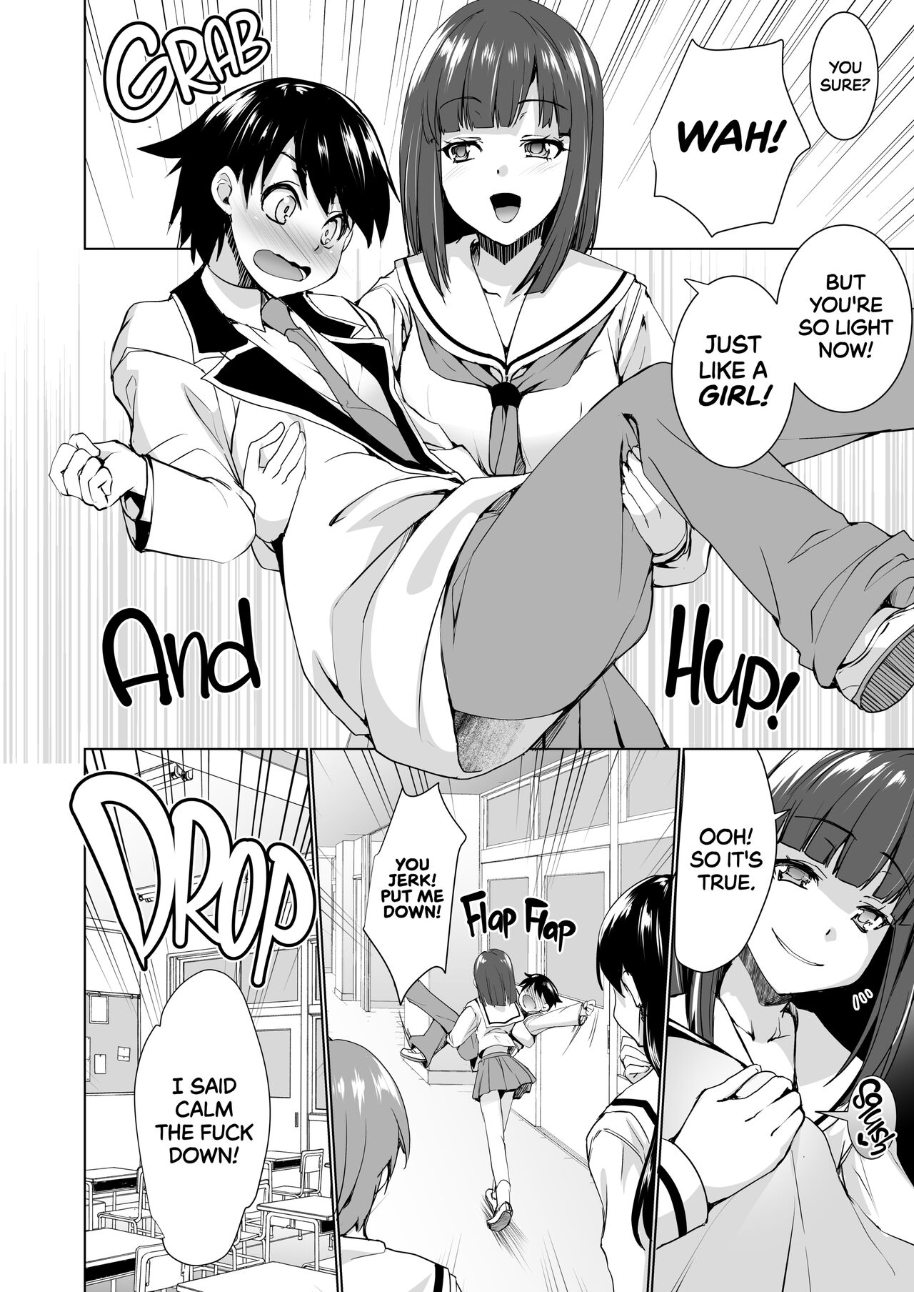Joseika Kareshi o Hazukashimechae! | Boyfriend to Girlfriend Bully Galore! page 9 full
