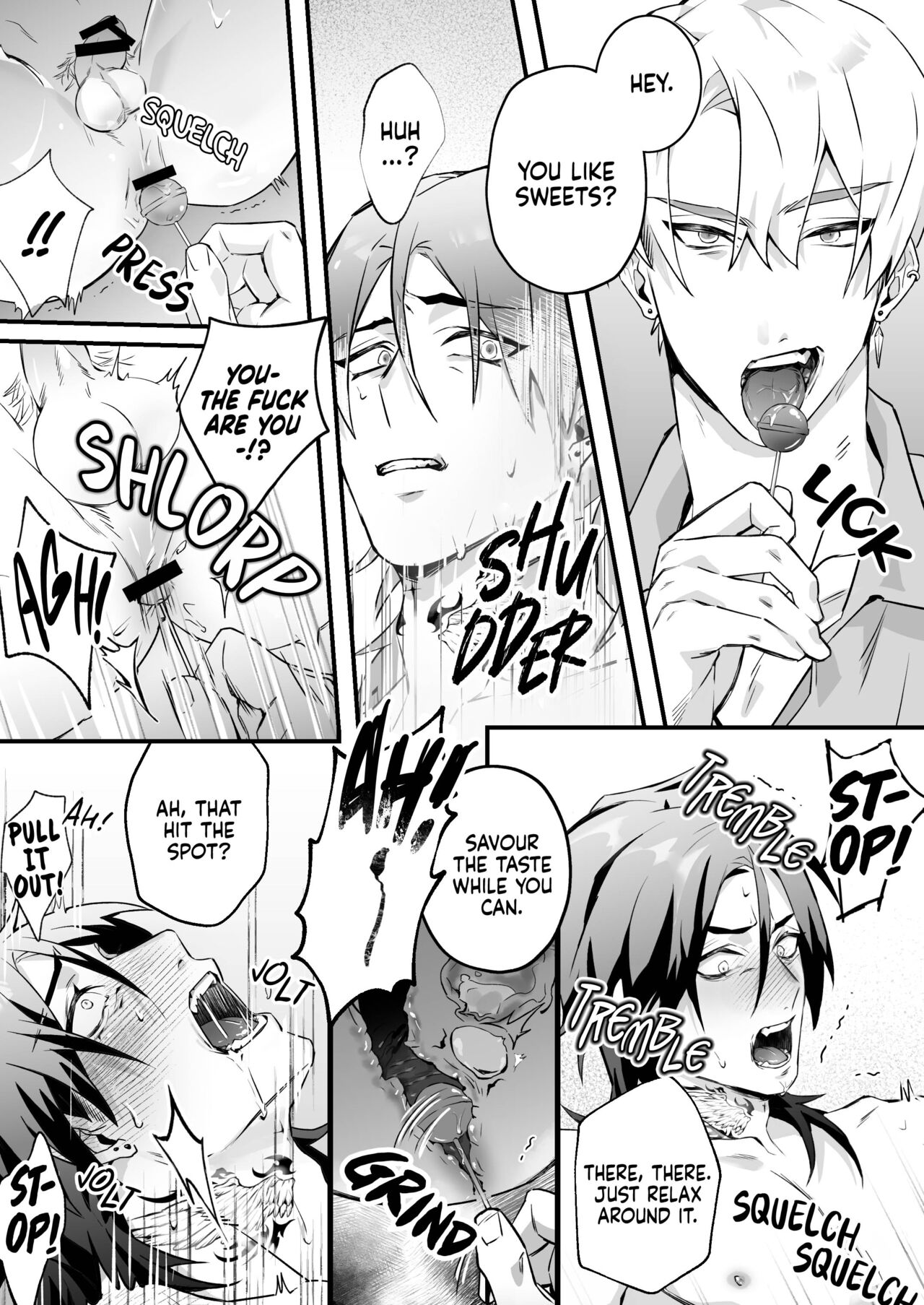 Tsuyoki na Yankee wa Otosareru Souchou Rinkan | Bad Boy's Corruption: Gang Boss Gangbang page 10 full