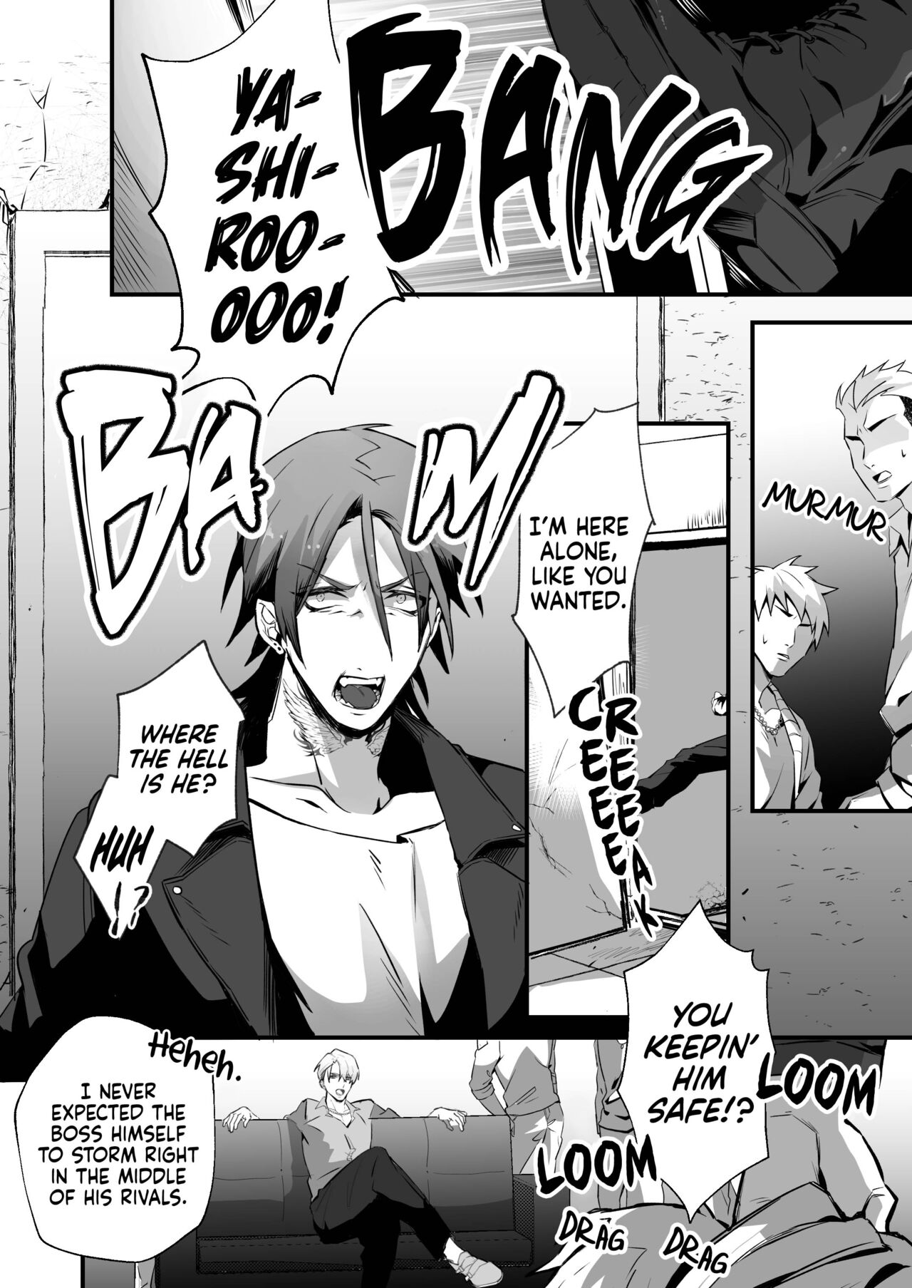 Tsuyoki na Yankee wa Otosareru Souchou Rinkan | Bad Boy's Corruption: Gang Boss Gangbang page 2 full