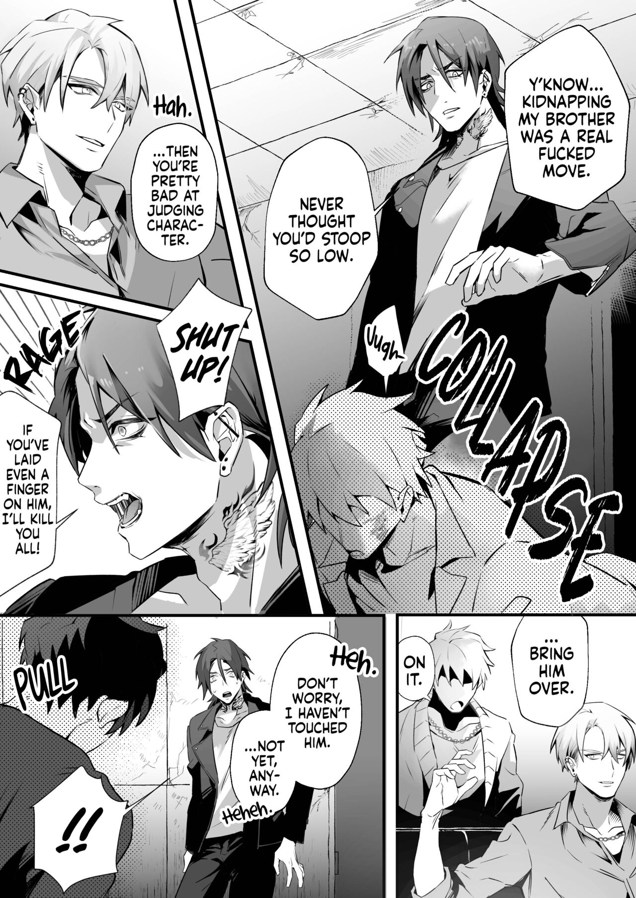 Tsuyoki na Yankee wa Otosareru Souchou Rinkan | Bad Boy's Corruption: Gang Boss Gangbang page 3 full