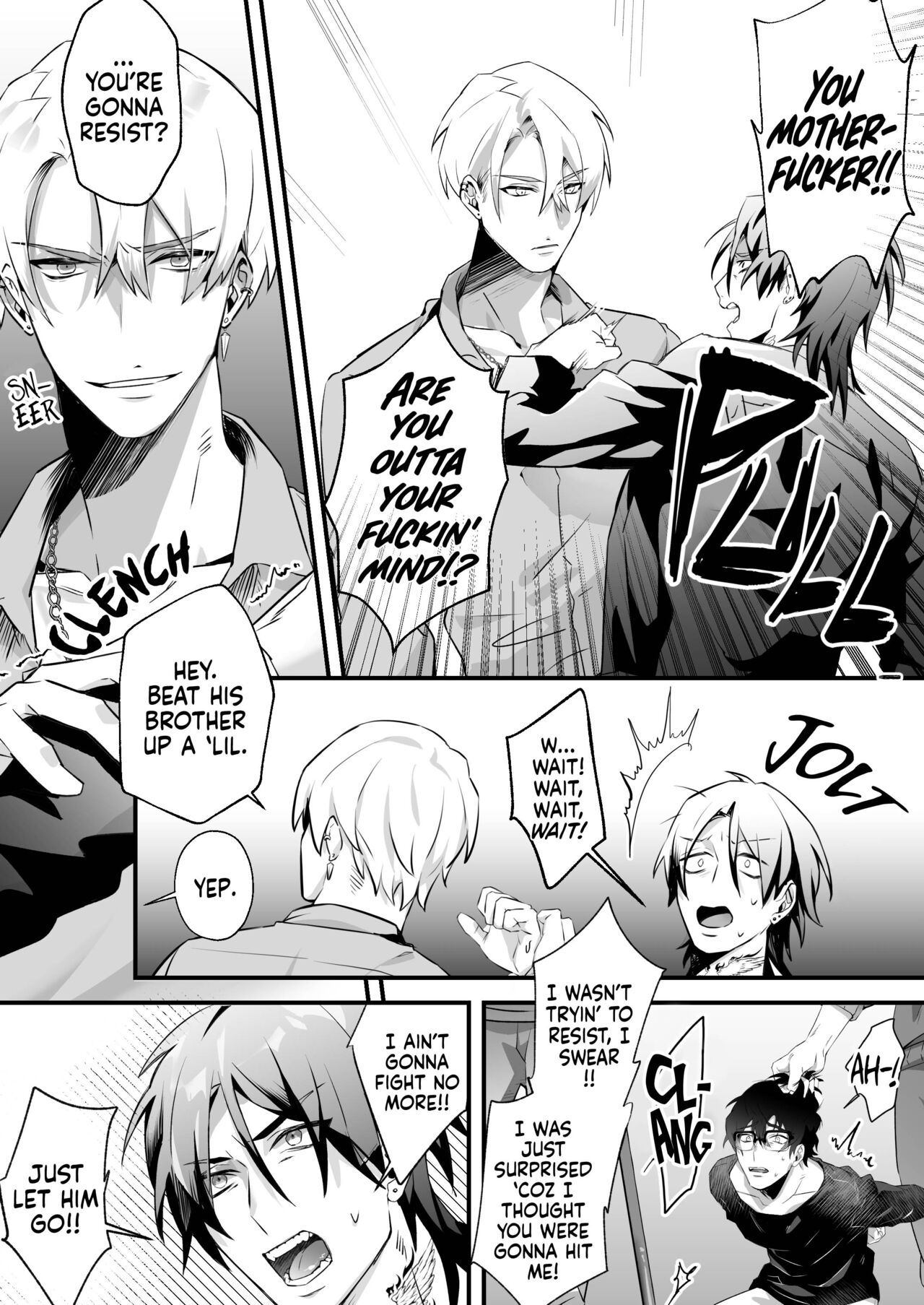 Tsuyoki na Yankee wa Otosareru Souchou Rinkan | Bad Boy's Corruption: Gang Boss Gangbang page 7 full