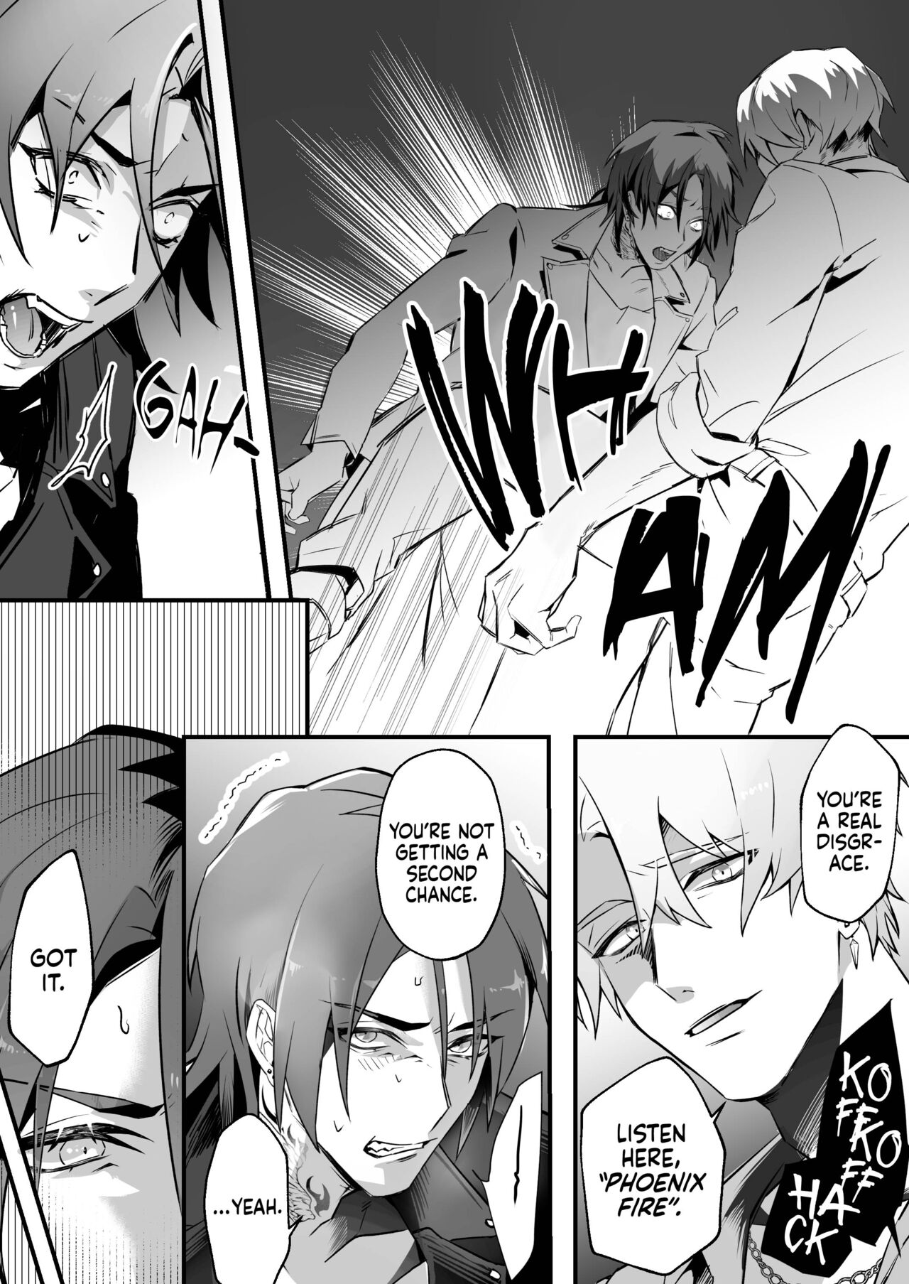 Tsuyoki na Yankee wa Otosareru Souchou Rinkan | Bad Boy's Corruption: Gang Boss Gangbang page 8 full