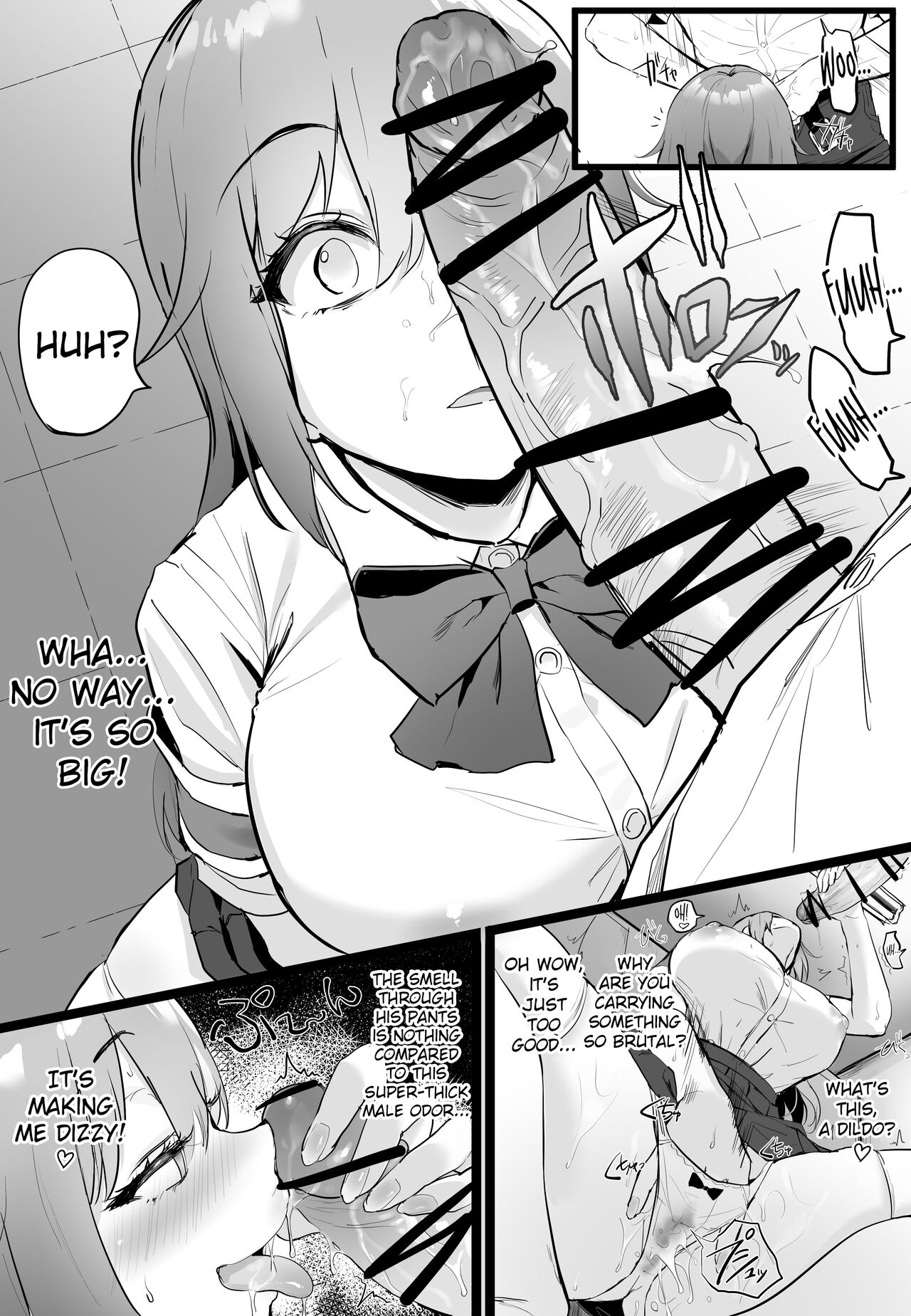 Chin Kusa Otoko vs Kusai Fetish Sakurai-senpai no Atsuki Seishun Monogatari | Smelly-dick boy vs smell-fetish Sakurai-senpai page 3 full