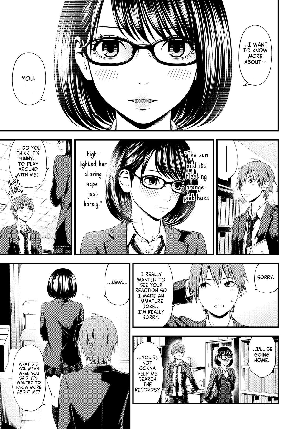 Bunkei Joshi to Kashita Hon | The Literature Girl and The Borrowed Book page 5 full