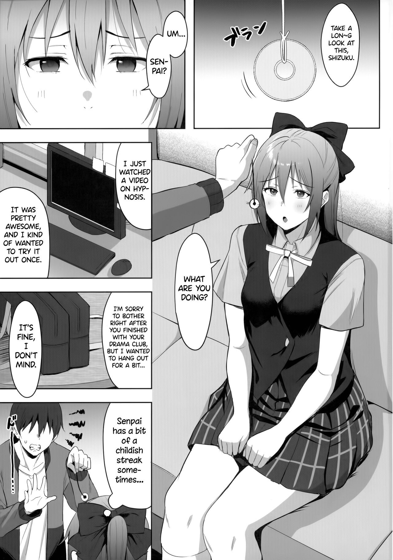 Gomen, Shizuku-chan | Sorry, Shizuku-chan page 2 full