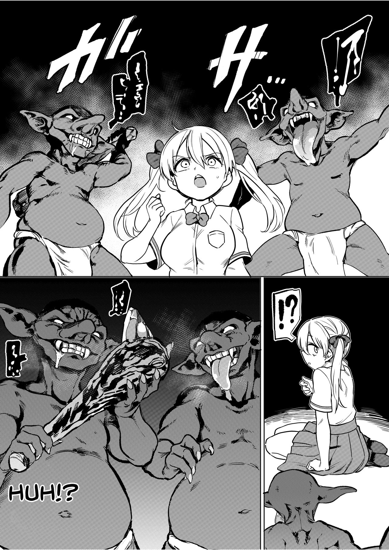Goblin x Joshikousei x Houkai Namaiki Gal Hen | Goblin x Schoolgirls x Collapse Cheeky Gal Edition page 3 full