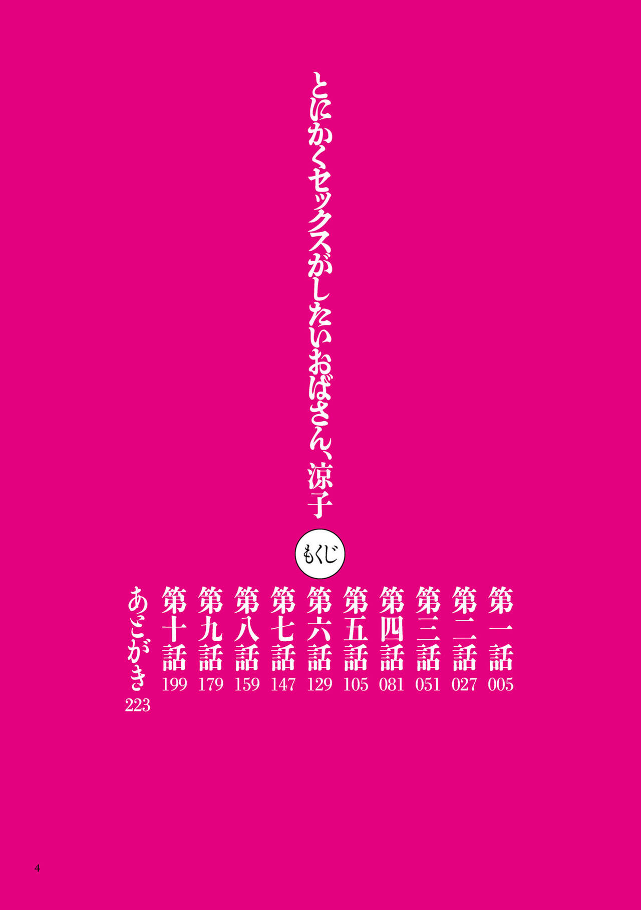 Tonikaku Sex ga Shitai Oba-san, Ryouko page 4 full