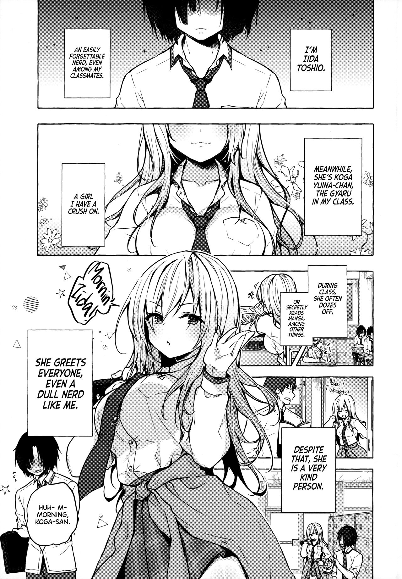 Gyaru Yuina-chan to Ecchi -Kataomoi no Kanojo ga Boku ni Sekimen!?- | Having Sex with Yuina-chan, the Gyaru -My Secret Crush is Blushing at Me!?- page 5 full