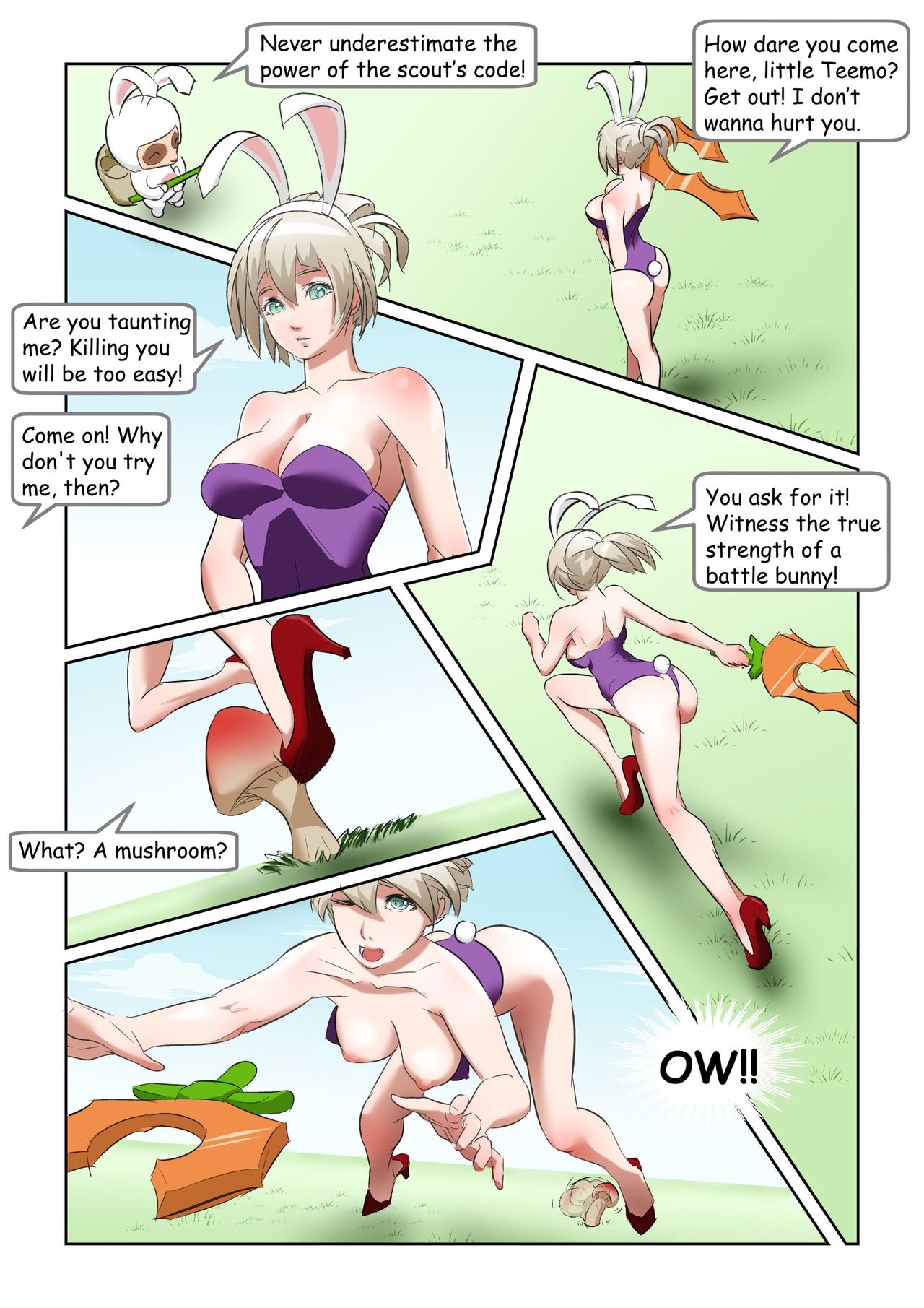 Riven vs. Teemo! page 1 full