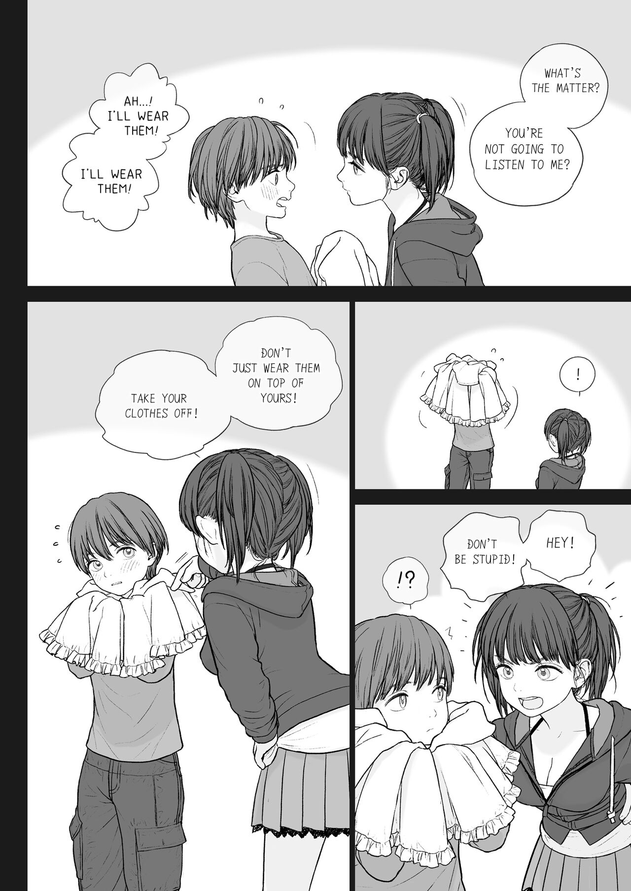 Onee-chan wa Makezugirai. | The Big Sister that Hates to Lose! page 3 full